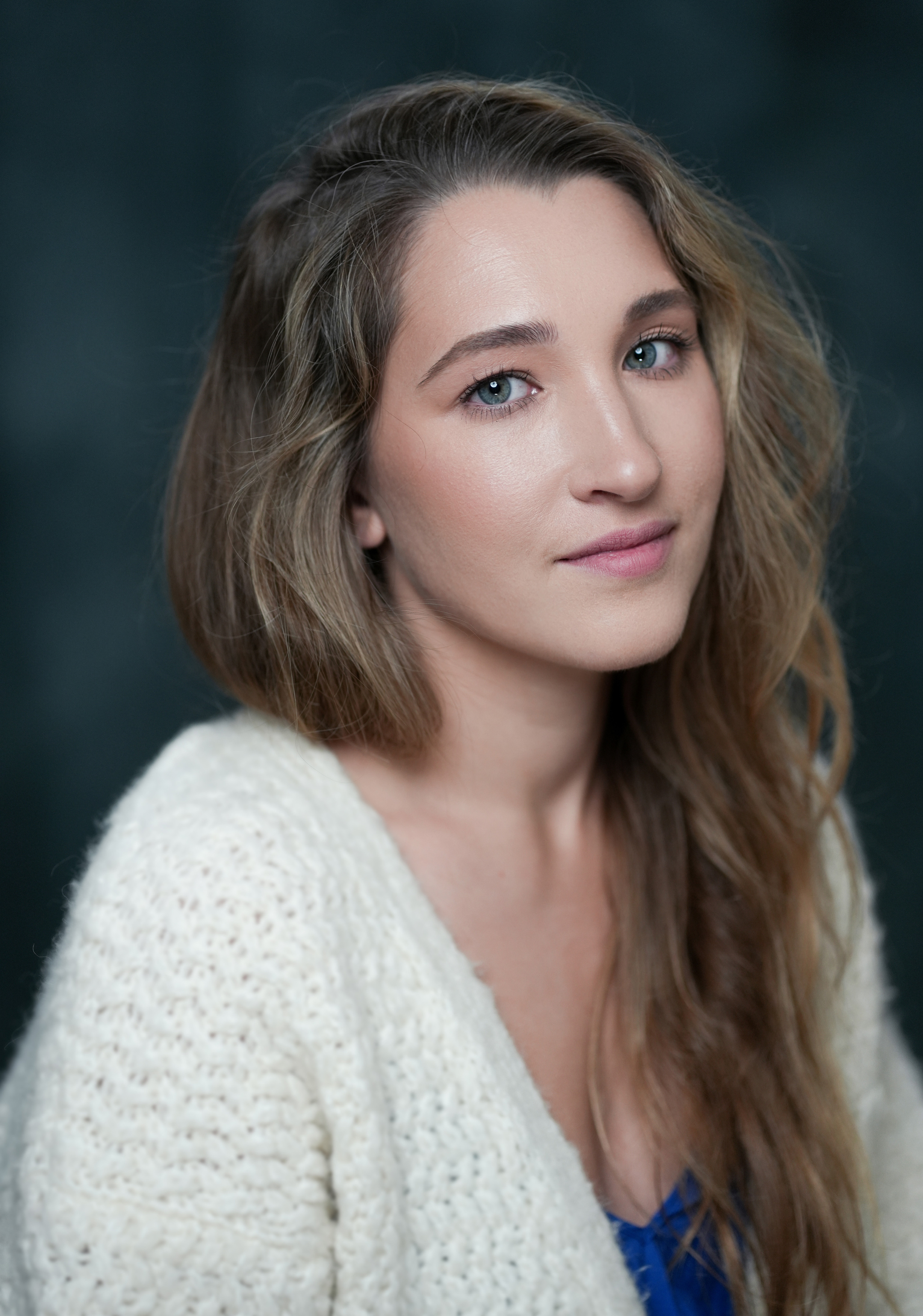 Актерская визитка. Портретная съемка в Москве, студийный фотограф Игорь Фомин