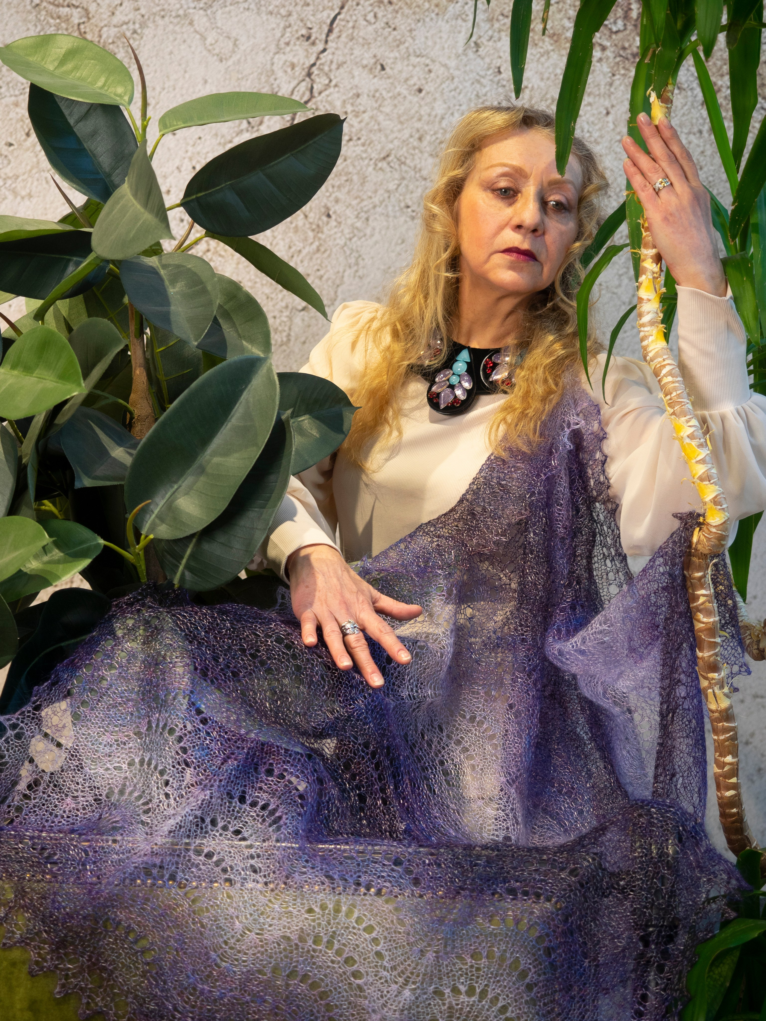 Фотосессия A la Russe, 2025. Коллекционер и искусствовед Олеся Ястребова