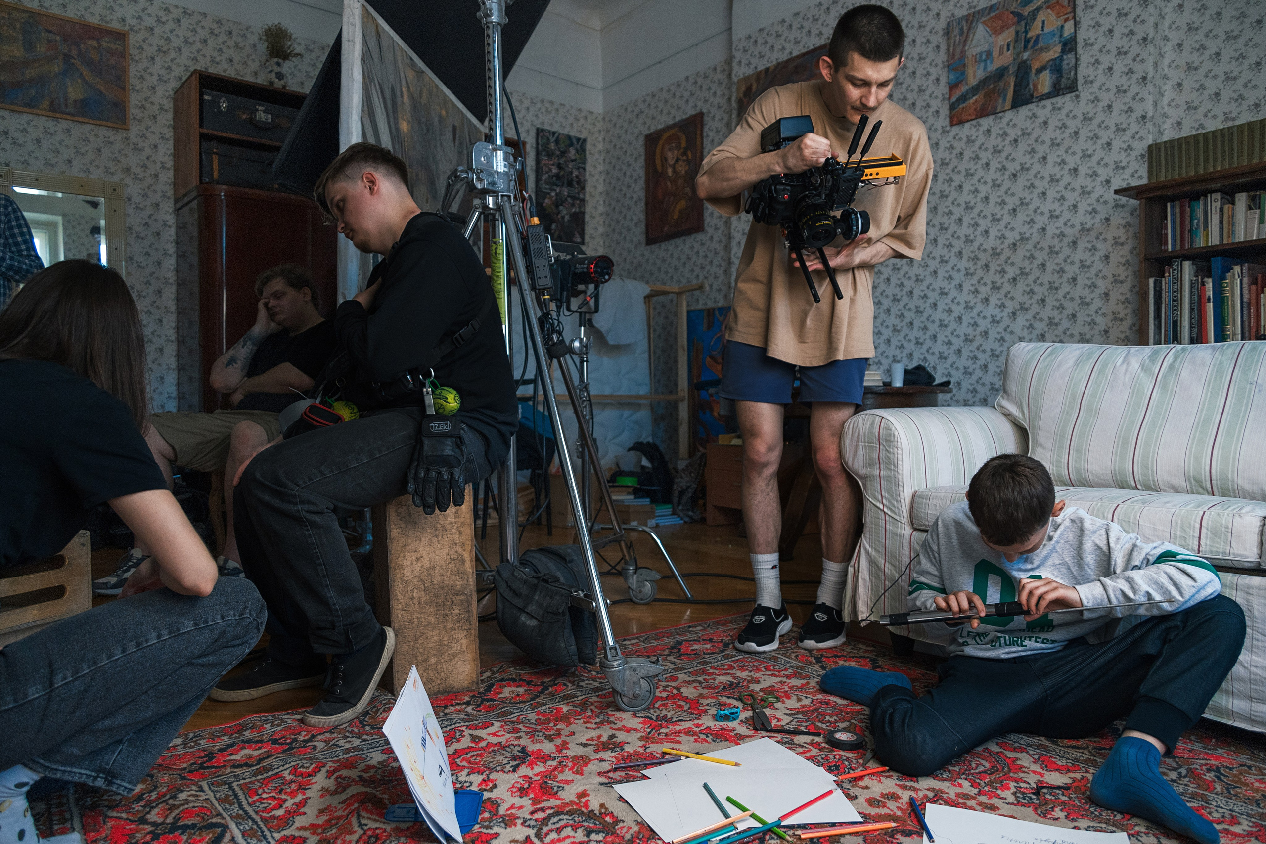 Бэкстейдж фотосъемка в СПб | Закулисье видеоклипов и творческих проектов