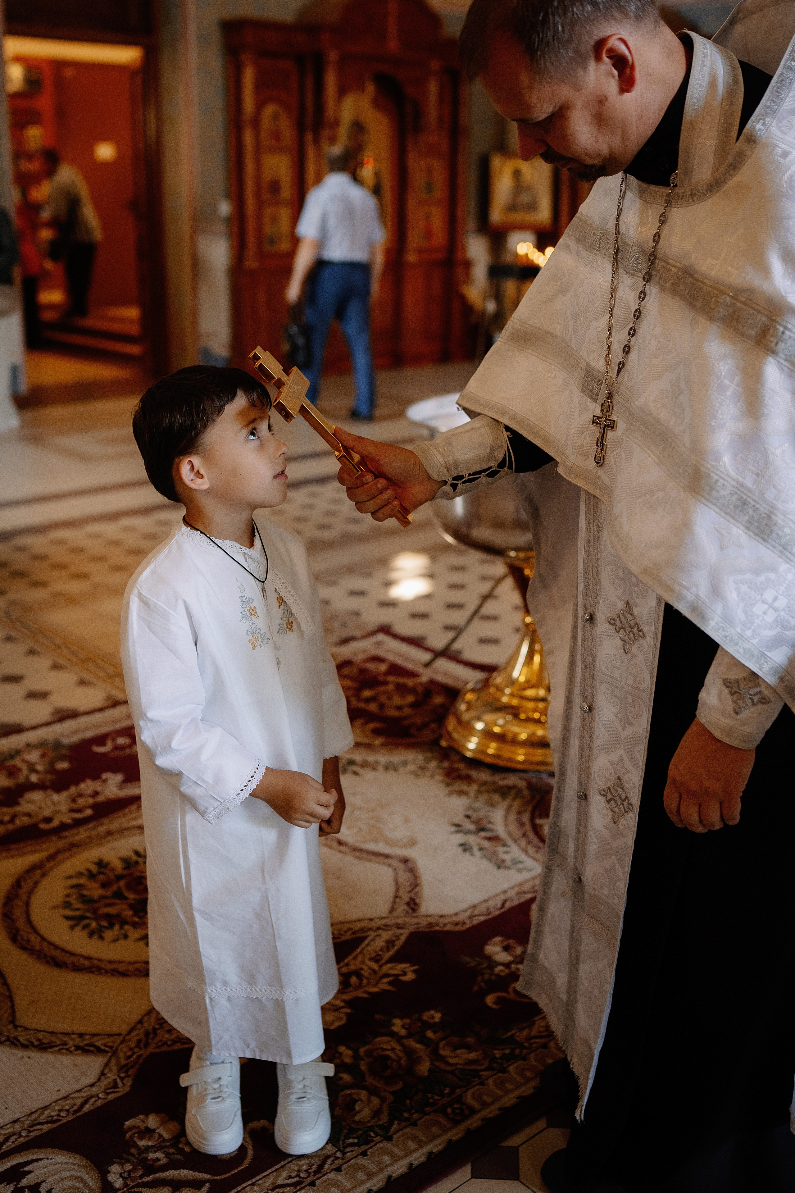 Крещение Владимира. Фотограф на Крещение и Венчание в Красноярске Рамазанова Юлия