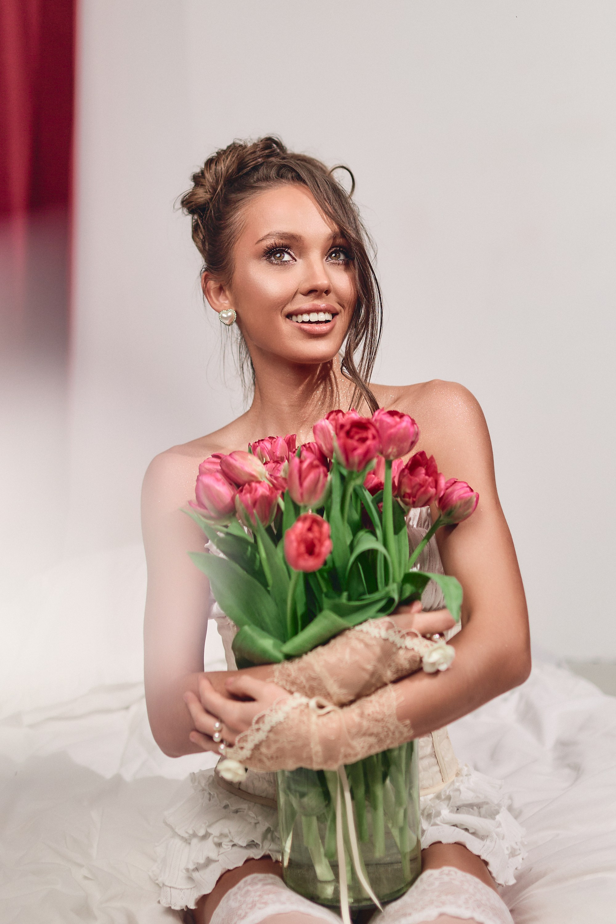 Воркшоп в студии «Тренд» к 8 марта. Фотограф Евгений Леонов