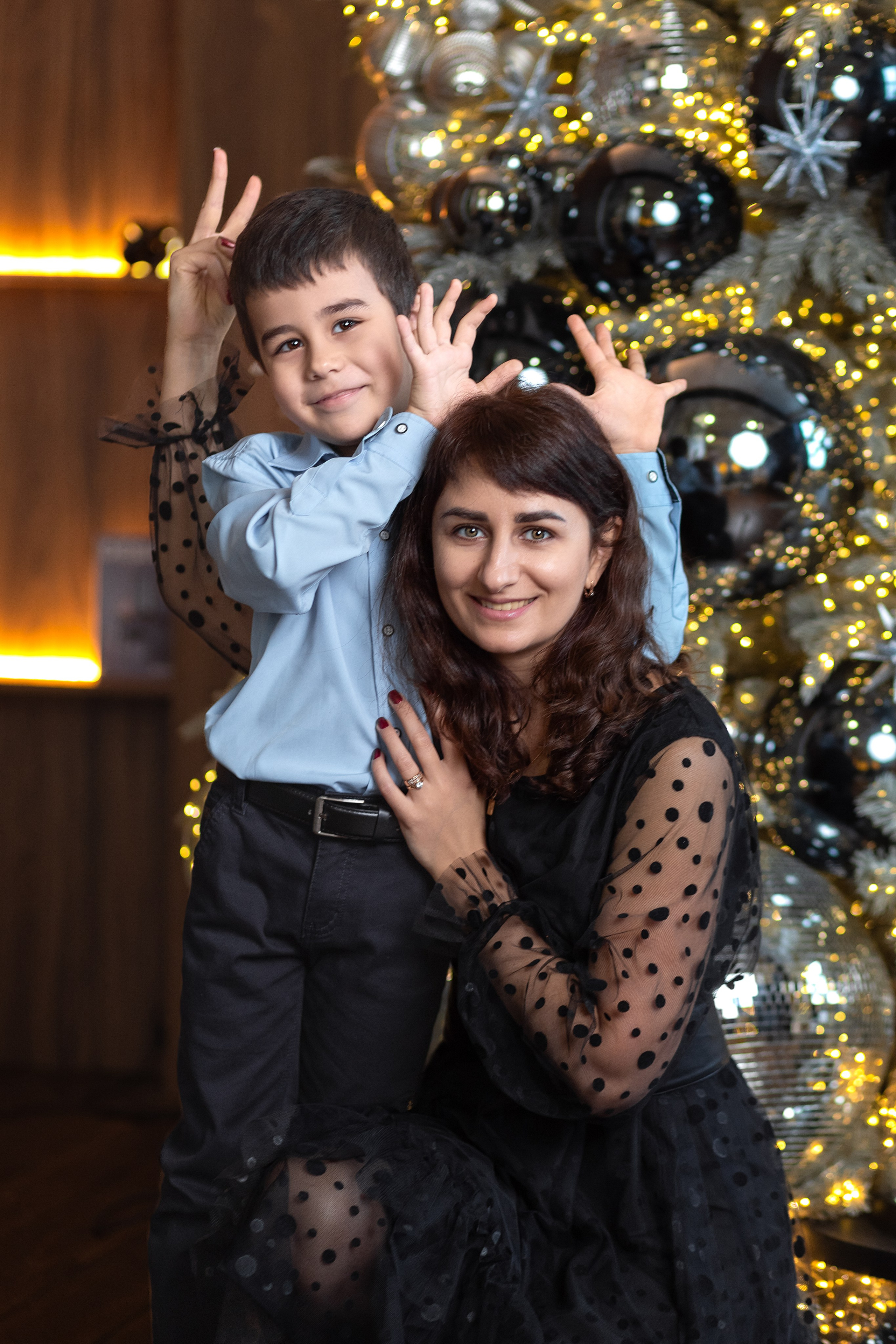 Новогодняя фотосессия 3 человека. Ирина Мезенцева | Женский и предметный фотограф | г. Омск