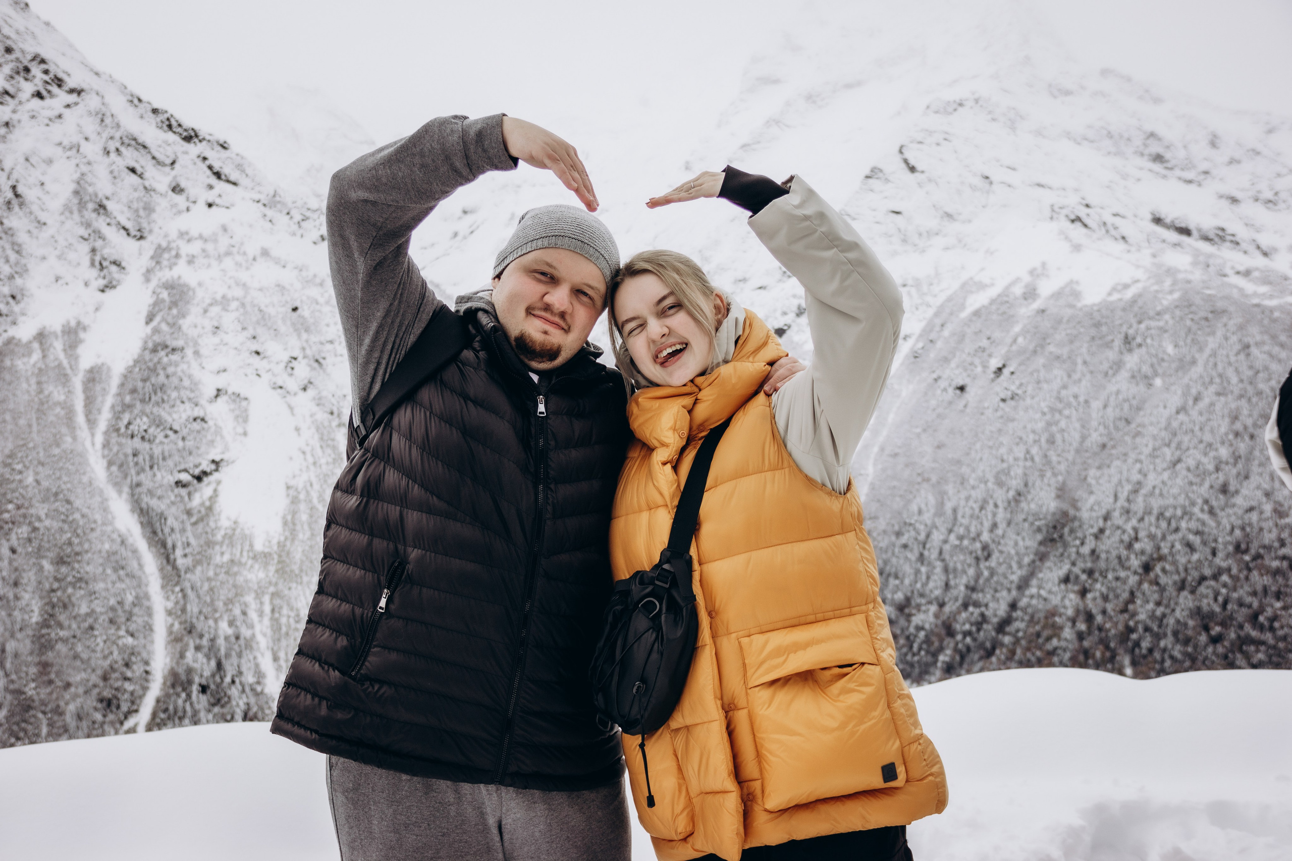 Домбай. Мария Трут. Фотограф