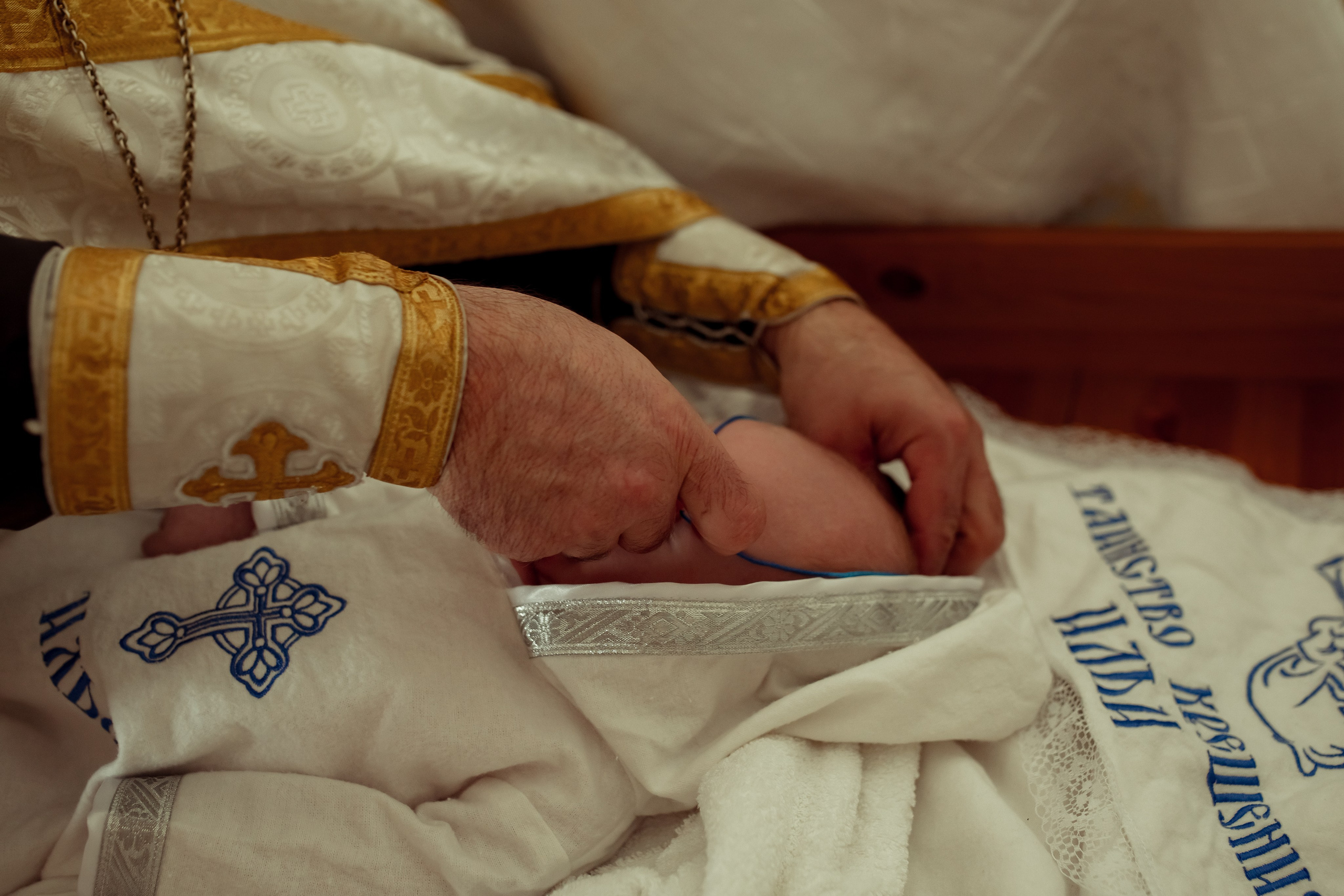 Крещение в светлом Храме. Семейный и детский фотограф в Москве Дорогова Екатерина