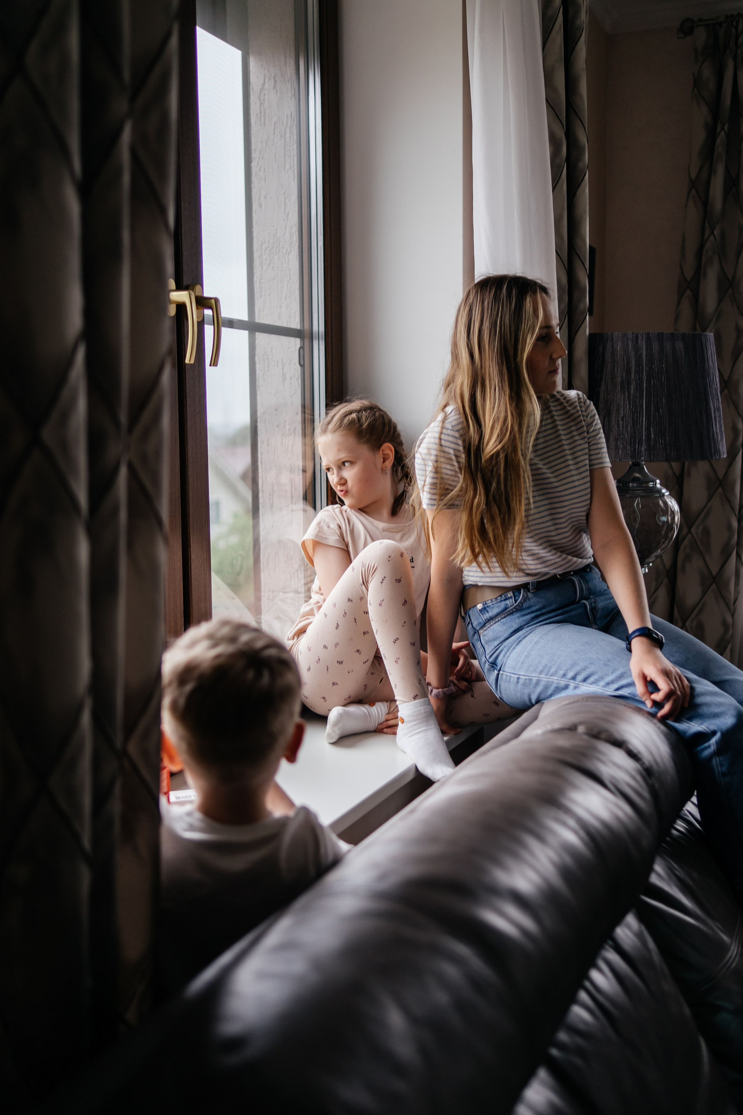 Наташа, Митя, Аня и Женя. Семейный фотограф в Москве и Подмосковье Иванова Нина