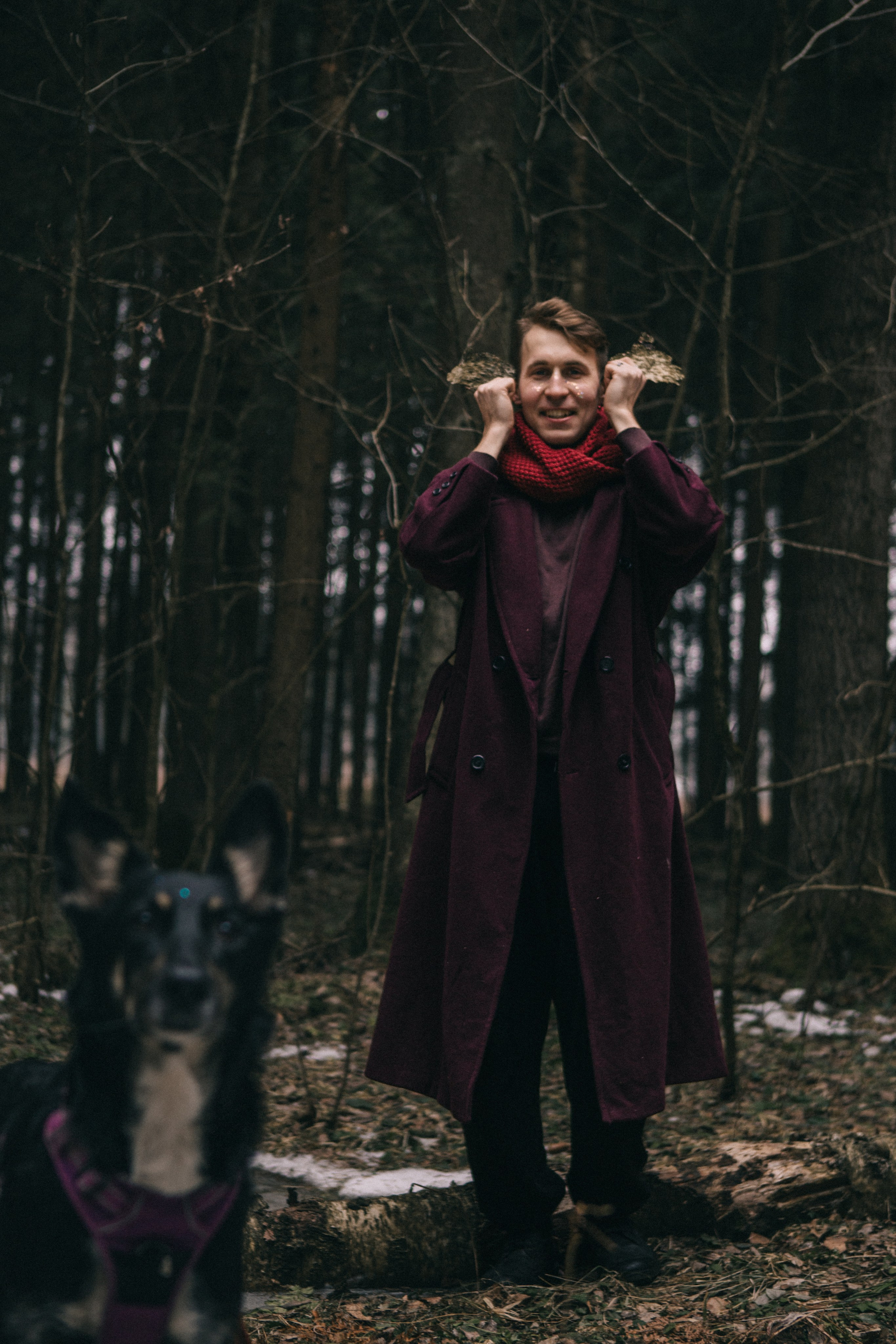 A cinematic tale of true love and unbreakable friendship between a man and a dog. Portrait, family and pet photographer in Cyprus, Ksenia Bourdelle