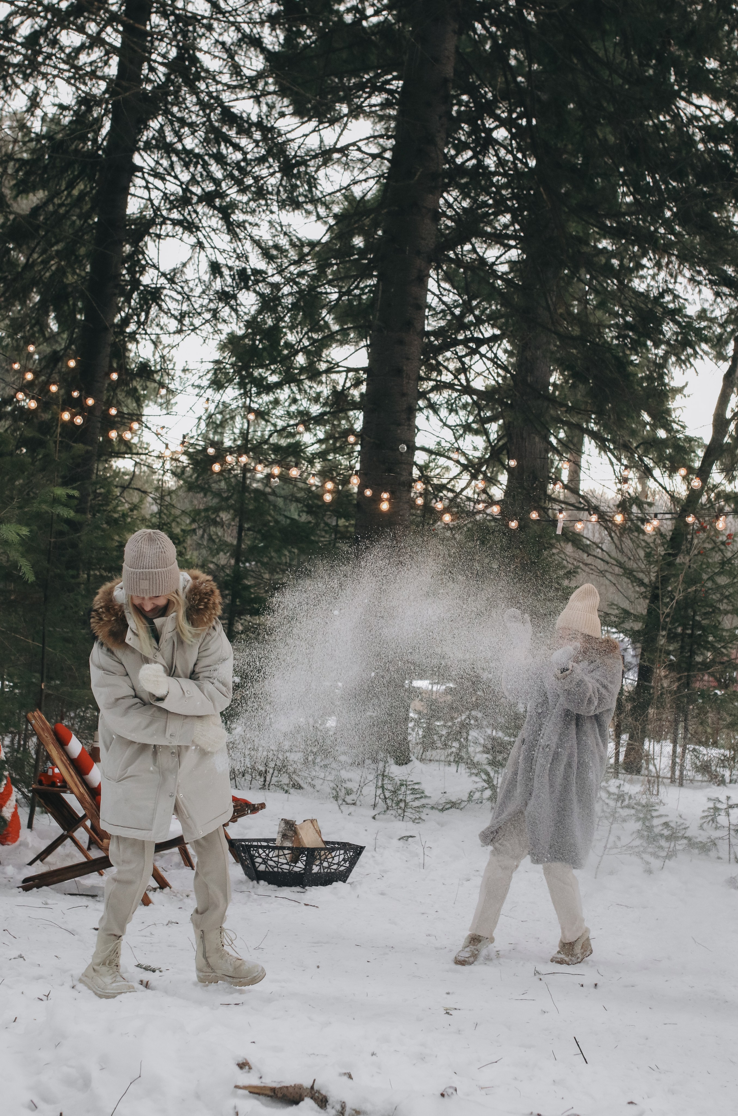Лес зима. Семейный фотограф в Кемерово Мария Дорожко