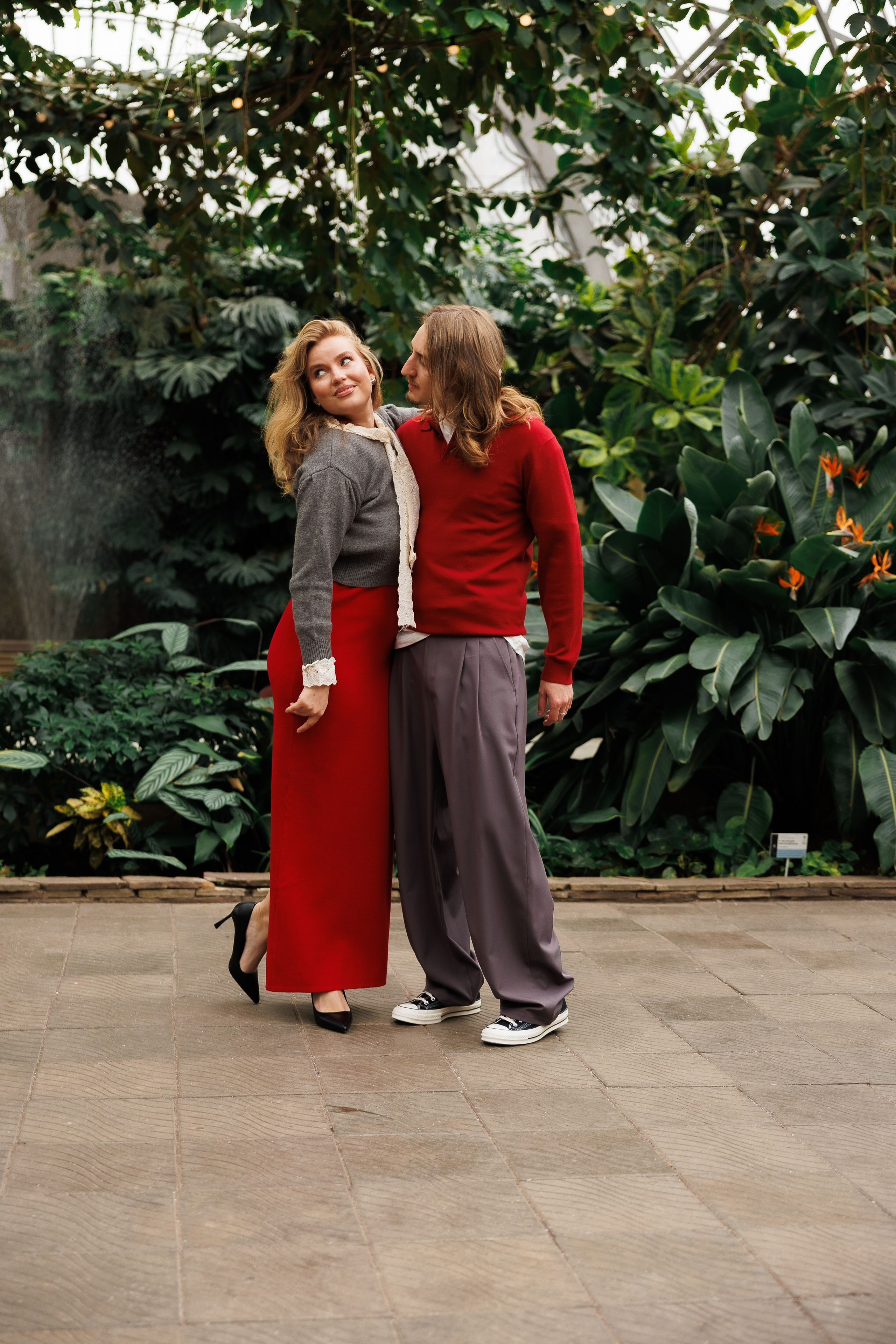 Предложение в оранжерее. Свадебный и семейный фотограф в Москве Красинская Мария