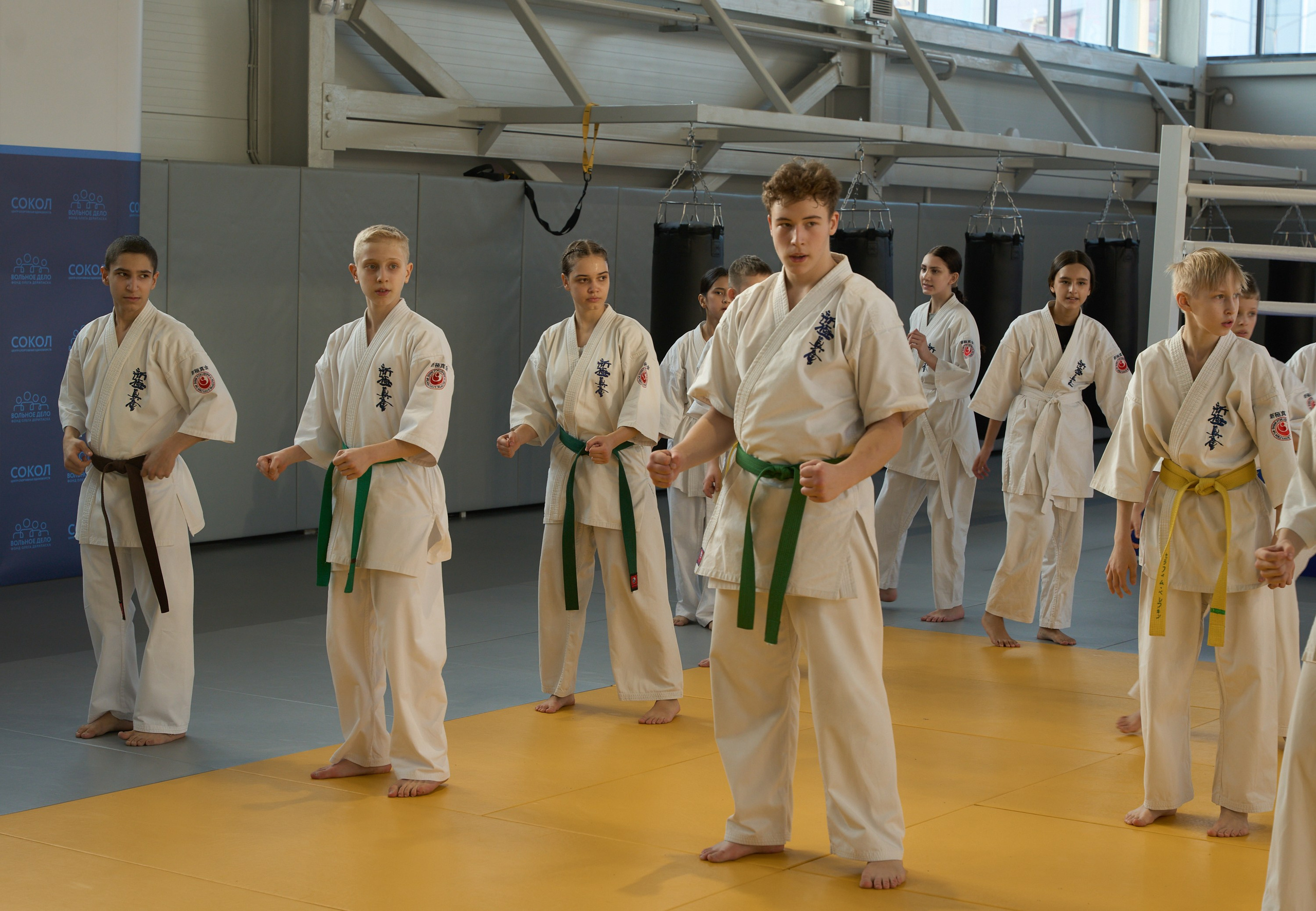 Открытие центров спортивных единоборств «Сокол» Красноярск/Дивногорск. Александр Сазонов Красноярск