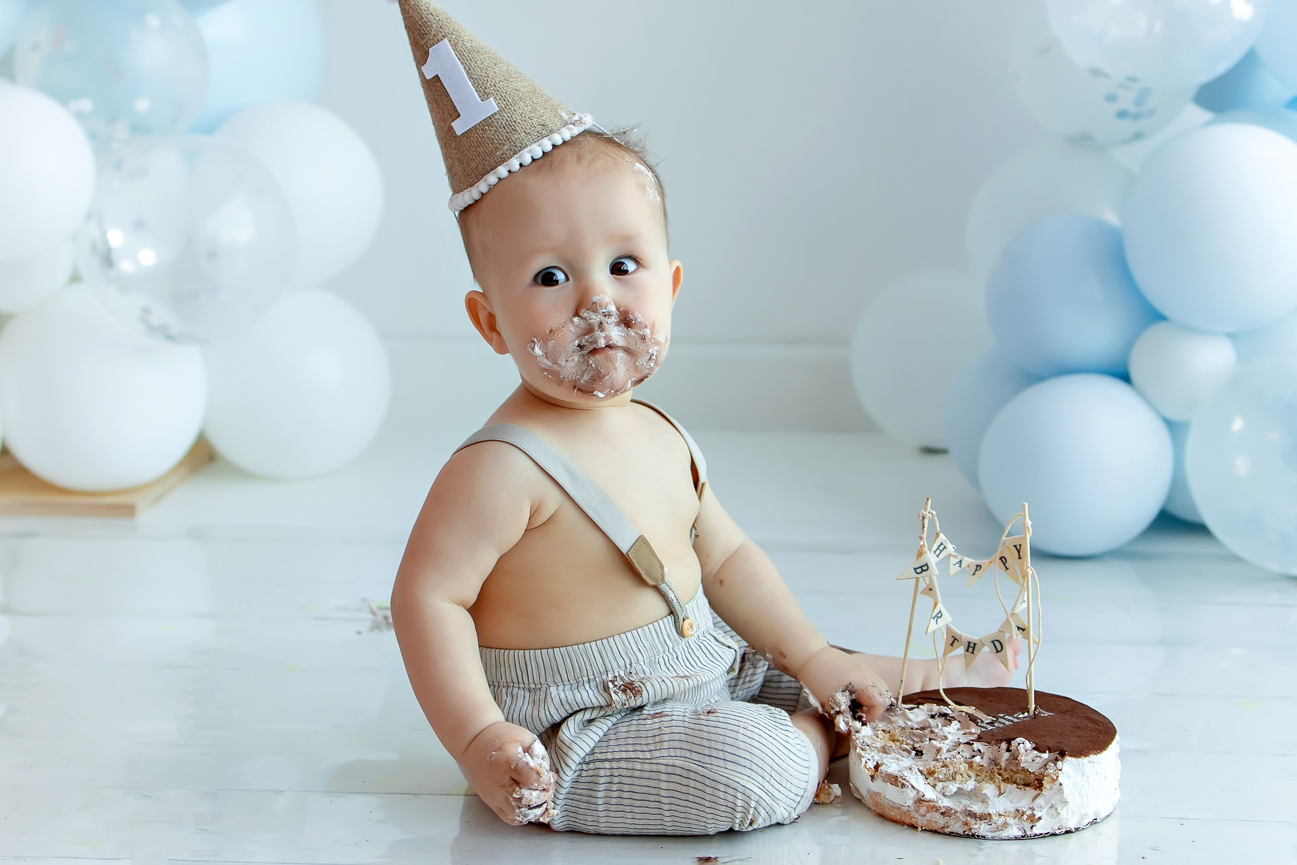 Давид годовасие. Семейный и детский фотограф Оля в Тюмени