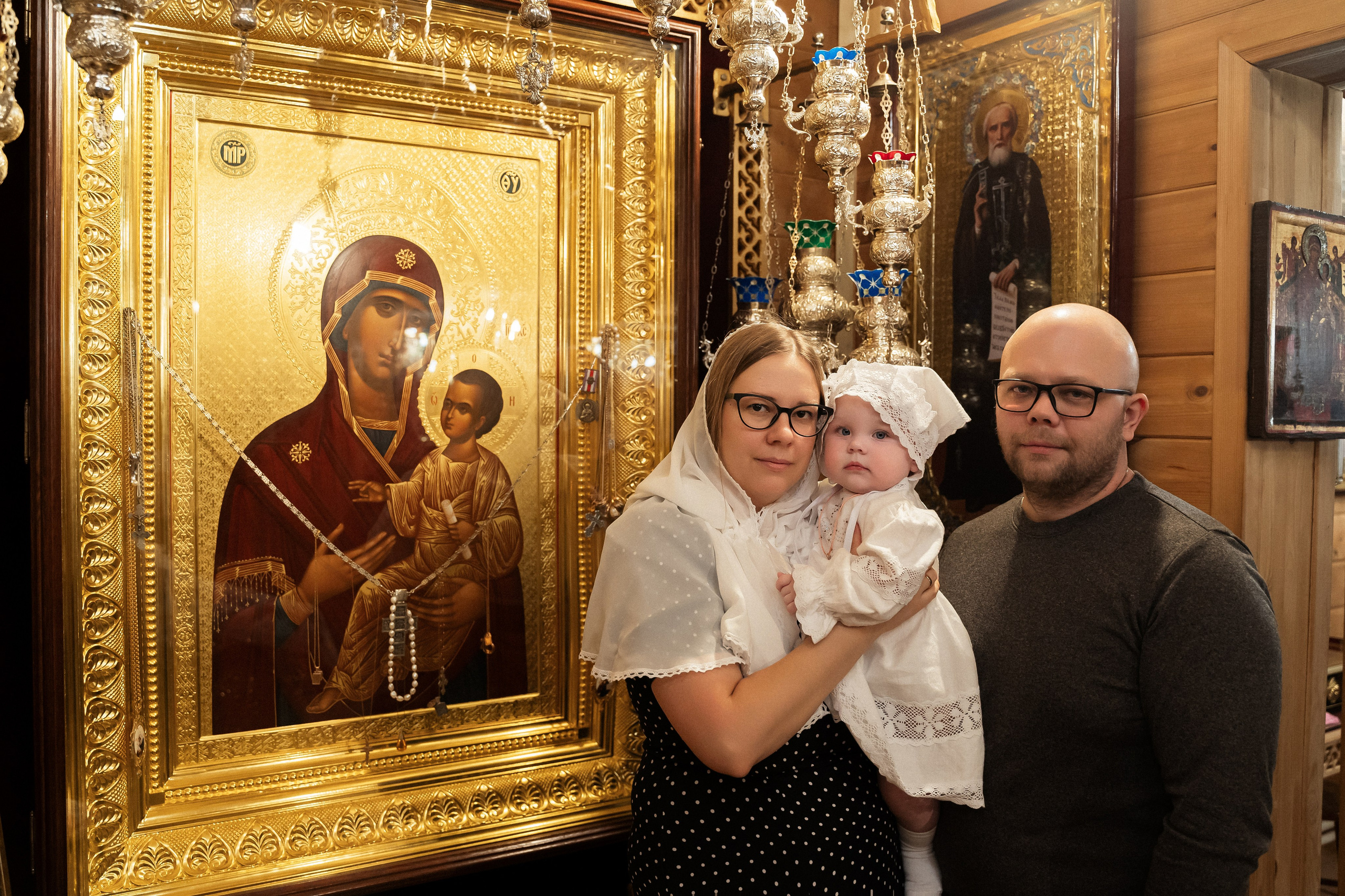 Крещение Екатерины. Фотограф Алина Филимонова Тверь