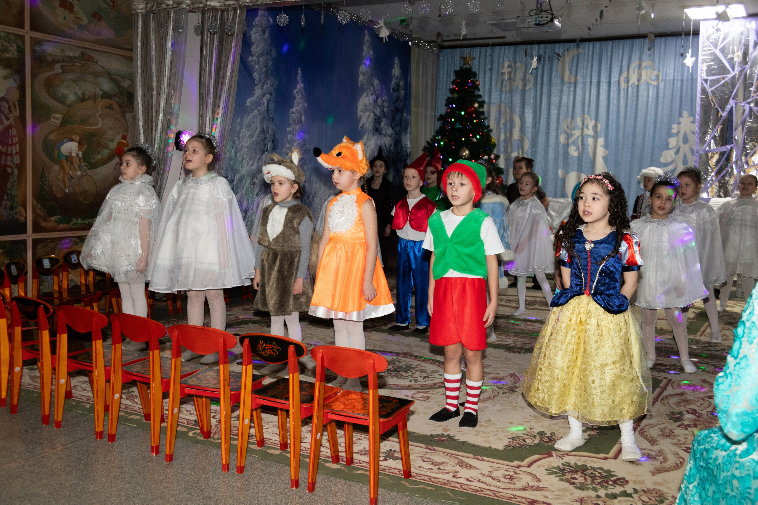 Новогодний утренник подготовительной группы. Индивидуальный и свадебный фотограф в Москве, Электростали и Туле Кадейкина Екатерина