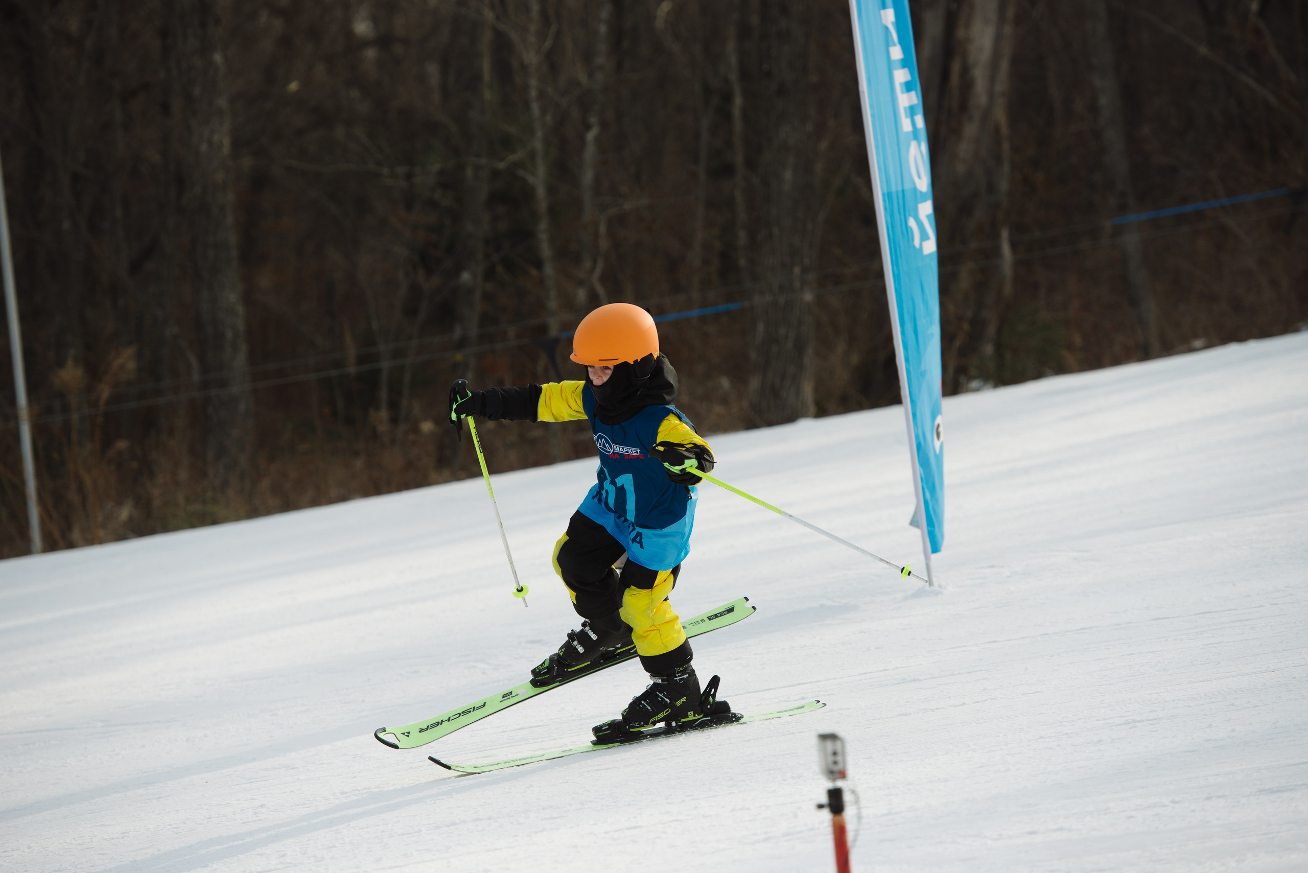 Детские соревнования/Лыжи. Фотограф Мария Каюрова