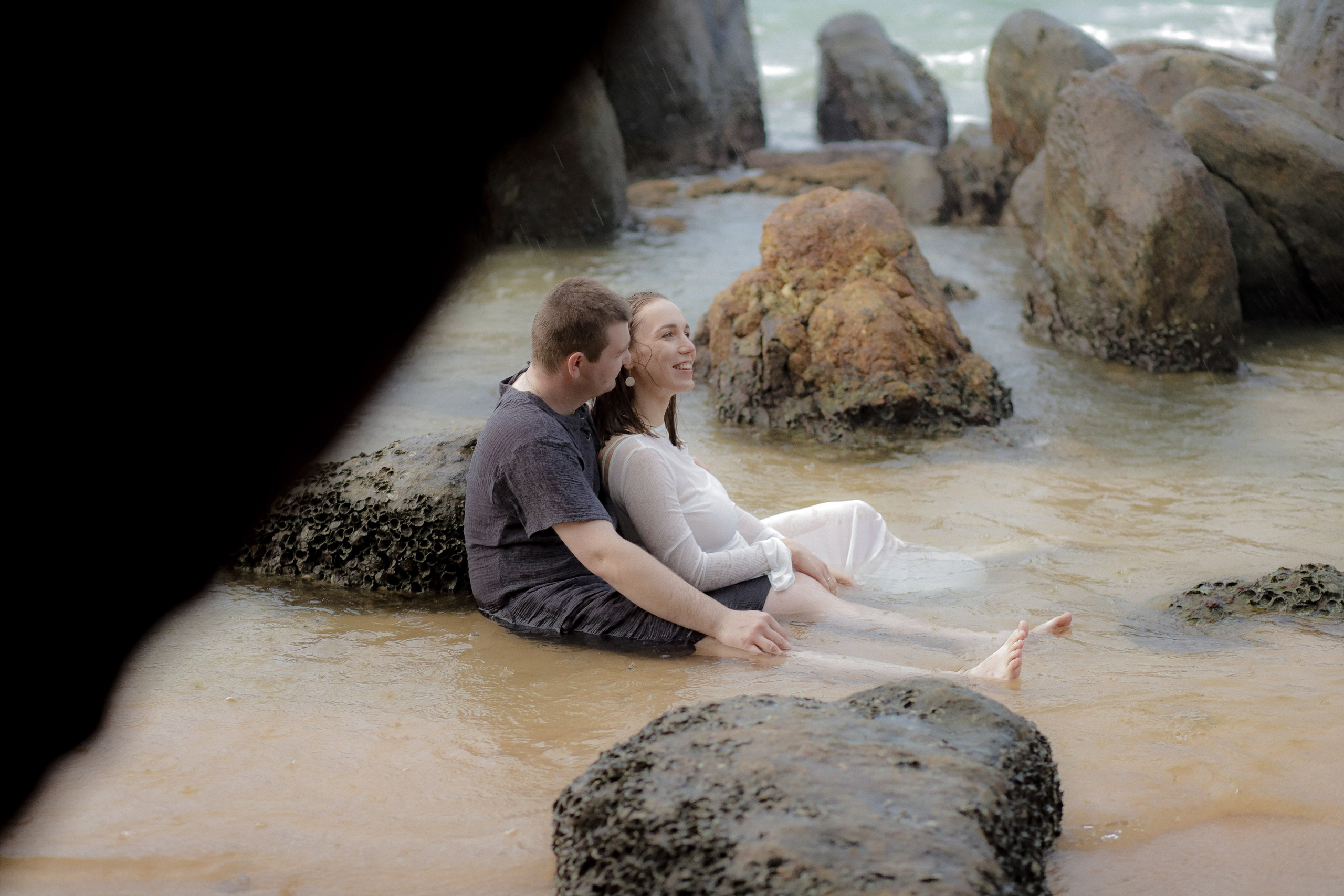 Хиккадува пляж. Фотограф на Шри-Ланке