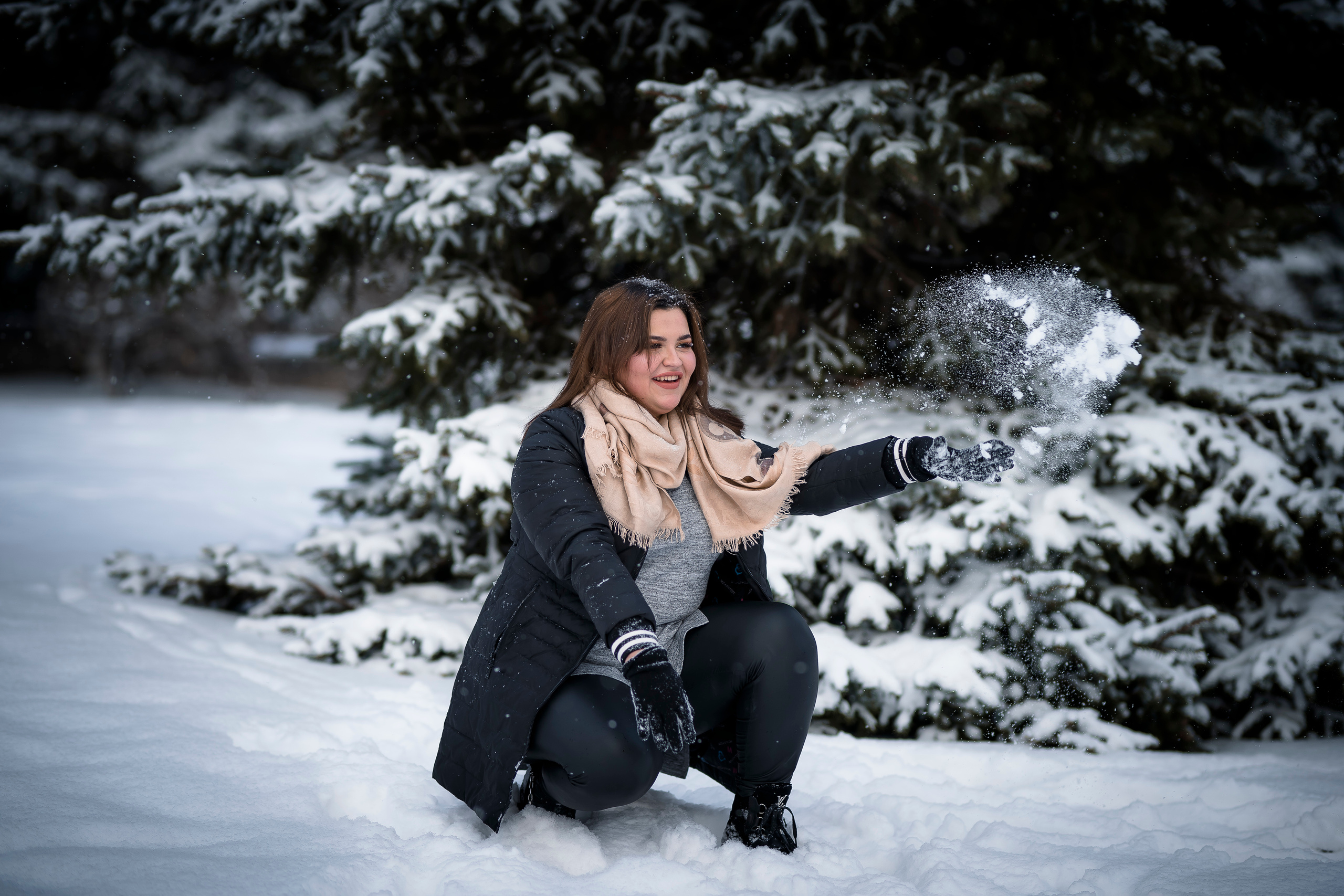 Алина и Иван. Зима. Фотограф в Уфе, индивидуальный, жанровый, бизнес портрет, семейные фот