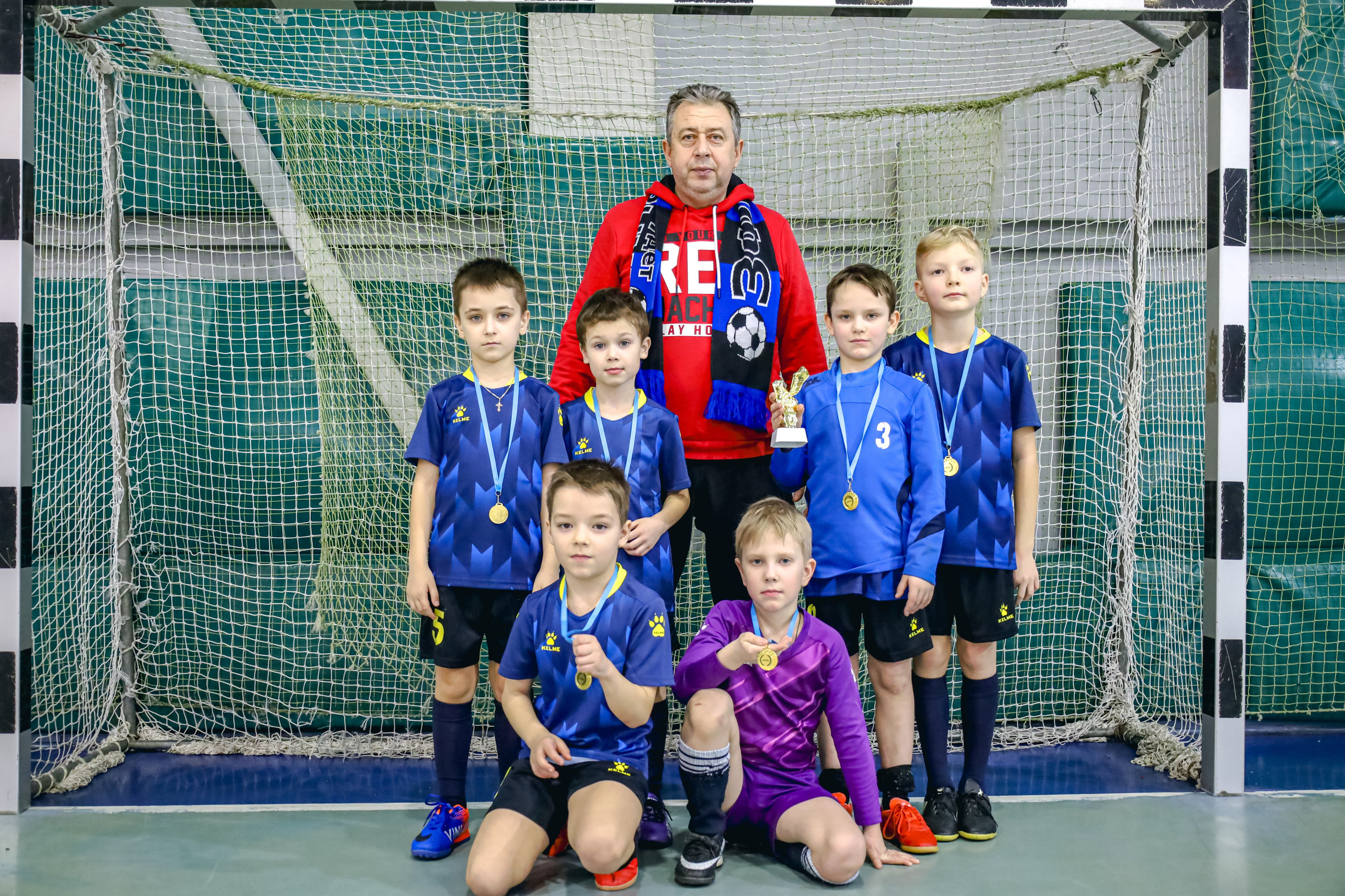 Детский турнир по футболу. Никонорова Анастасия