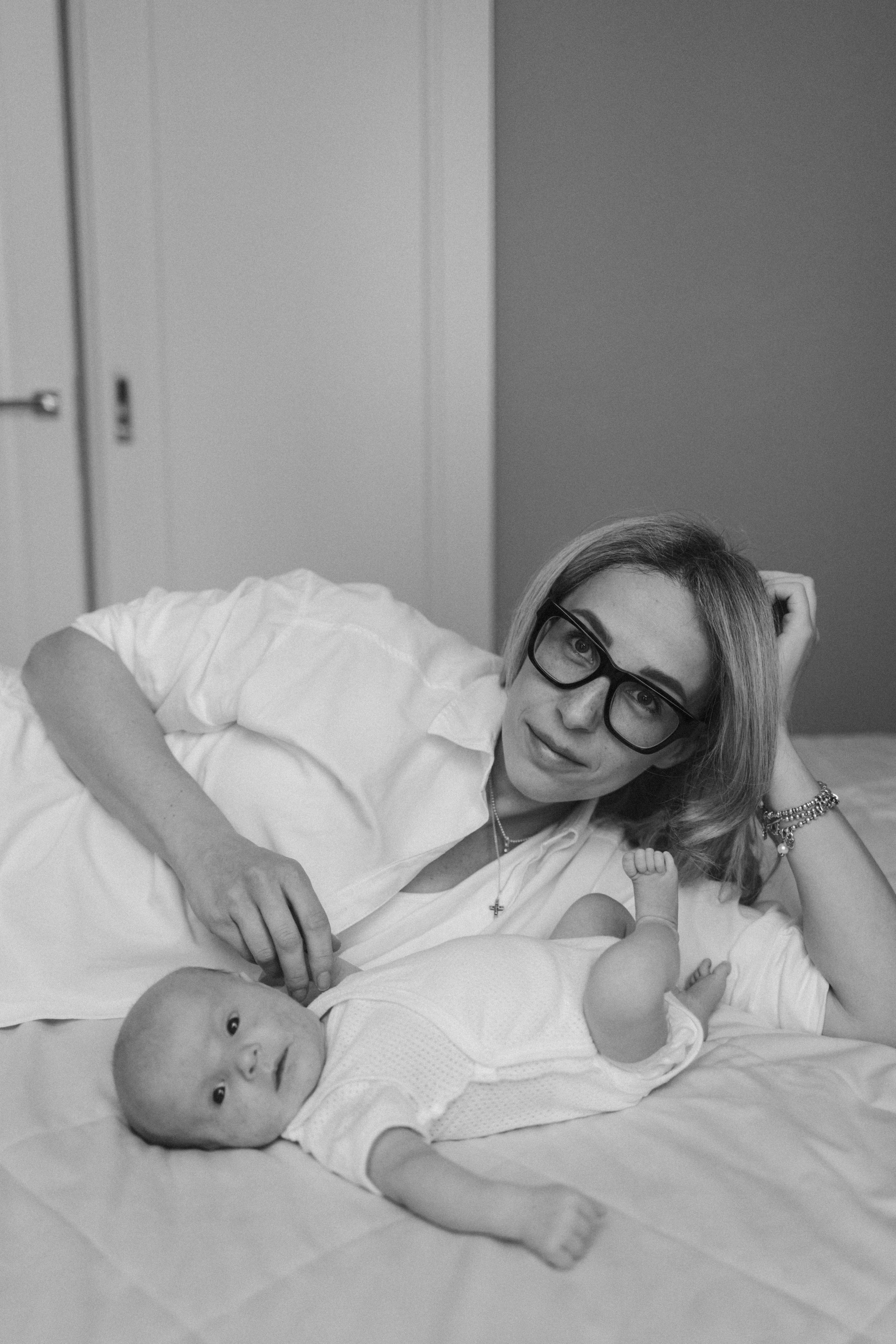 Самый первый месяц жизни. Семейный фотограф в Москве