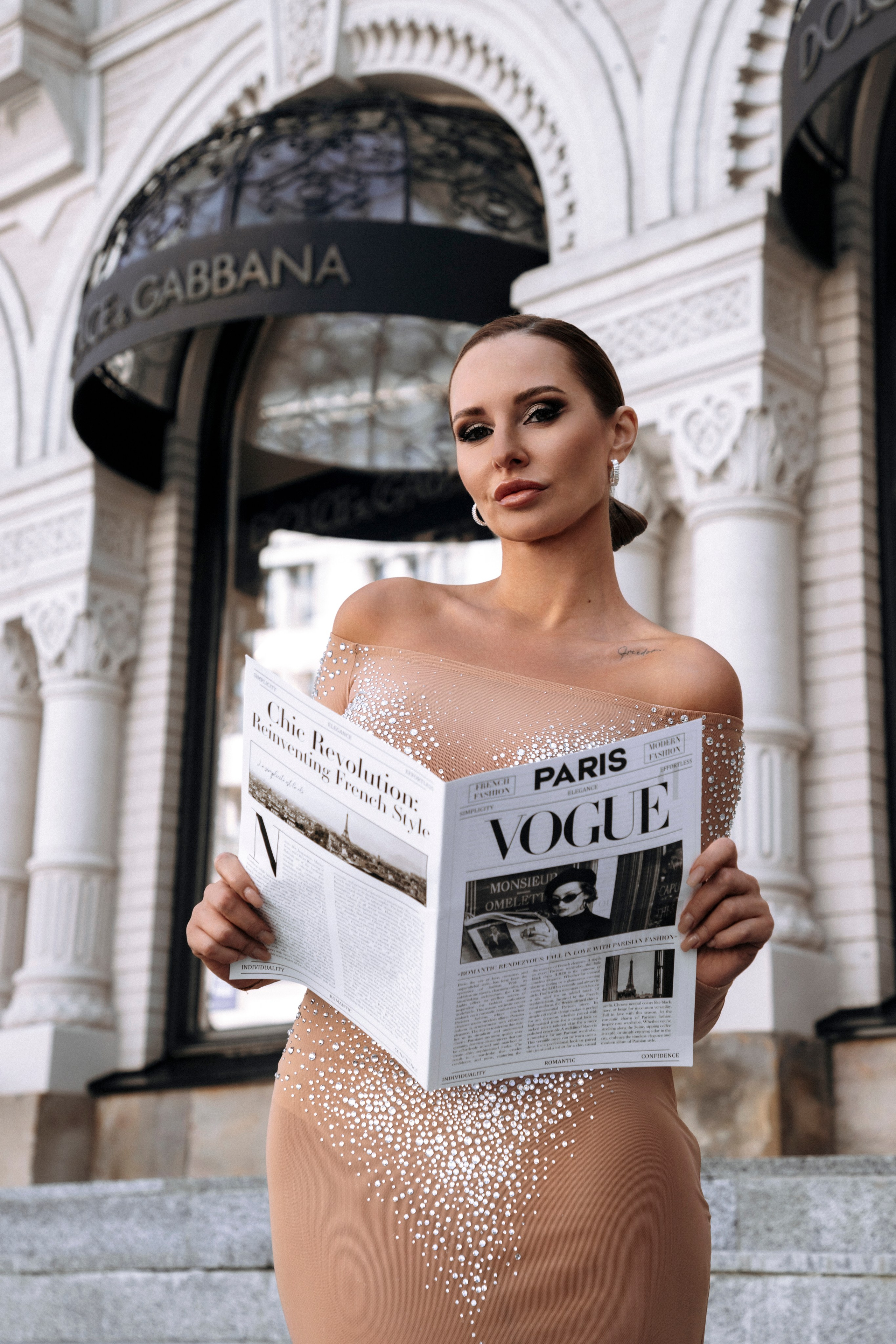 Дарья Боуарафа (Платье Возрождённая). Фотограф Ирина Красса