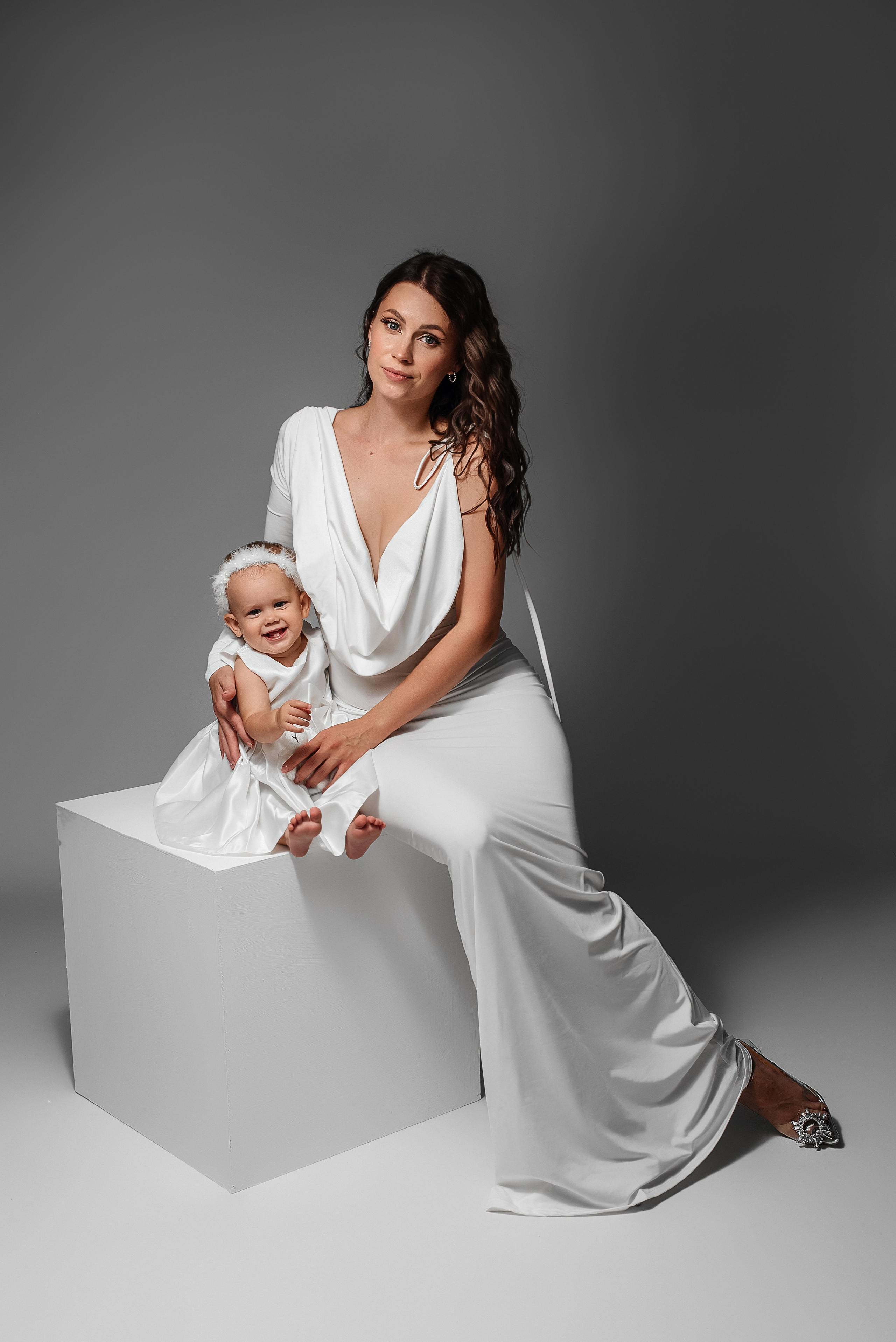 Алеса и Ника. Фотограф беременности и новорожденных в Рязани