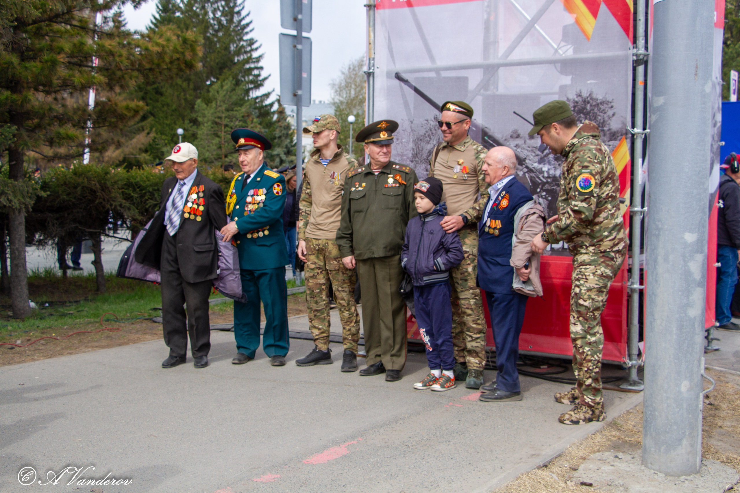 Парад Победы Омск 2024. Фотограф Омск | Александр Вандеров