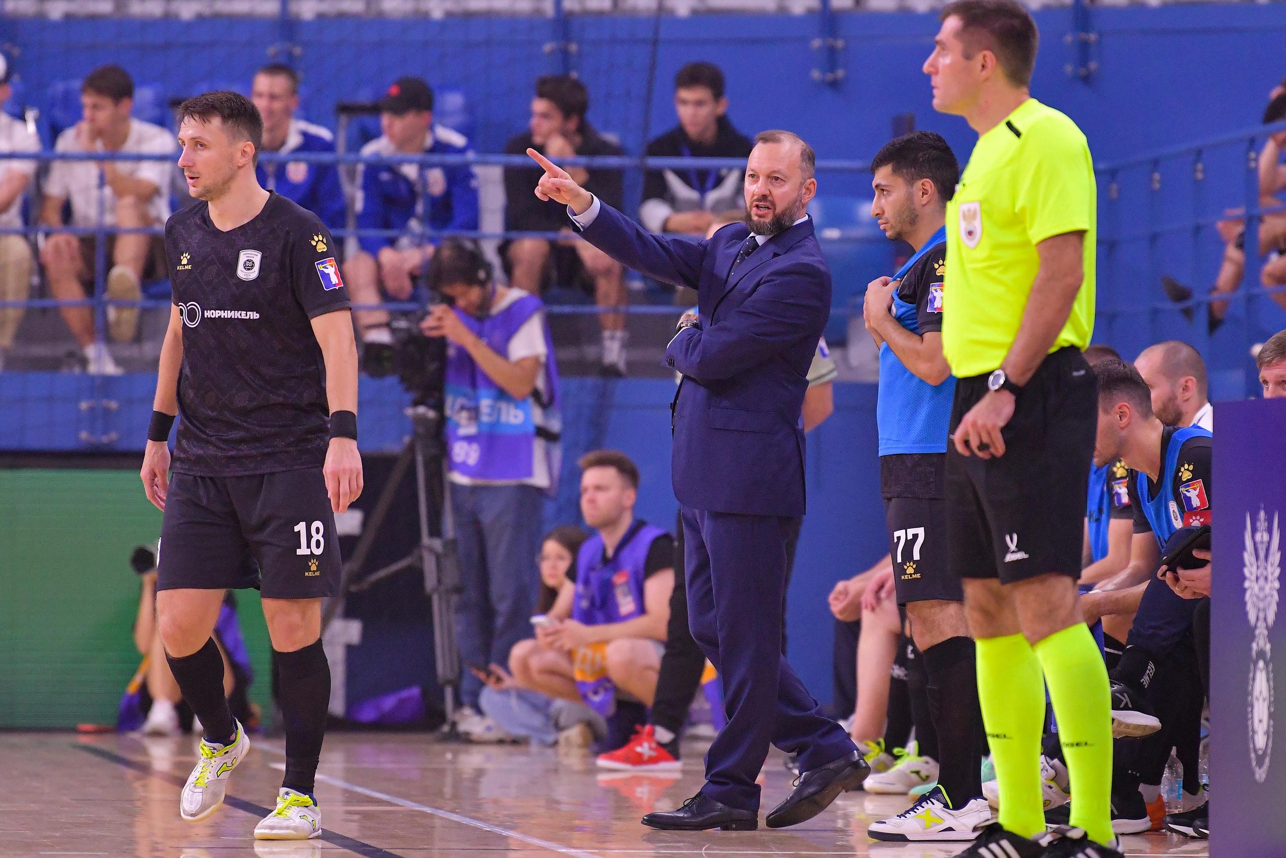 Winline Суперкубок России по футзалу 2024/25 МФК «Норильский никель» vs МФК «Газпром-Югра». Финал 25.08.2024 ВА «Динамо» г. Москва. Свой взгляд через объектив