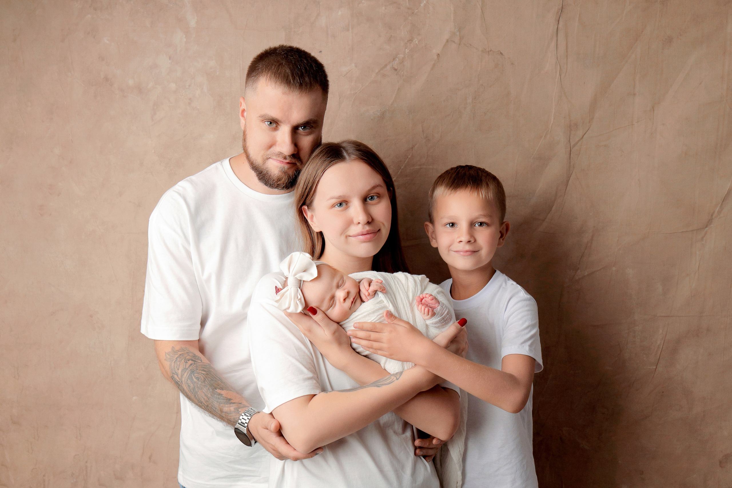 Фотосессия «Натурэль» 0-2,5 месяца. Фотограф новорожденных в Новокузнецке Анна Горошникова
