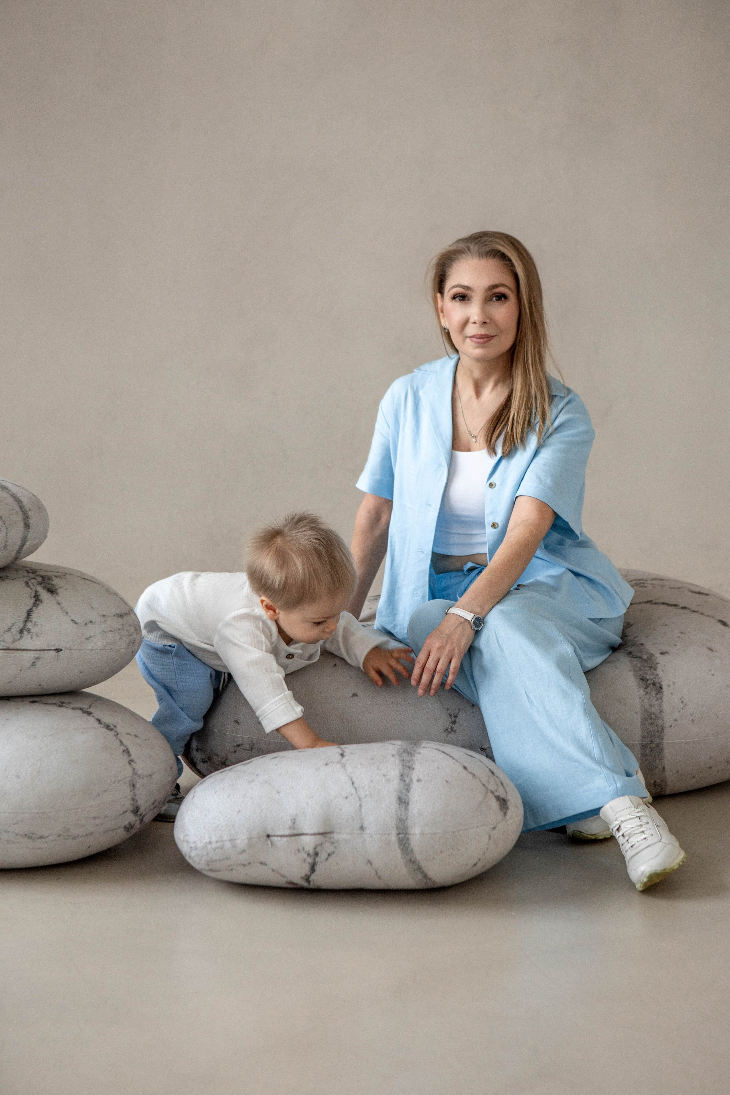 Мама и сын. Фотограф Екатерина Голицына