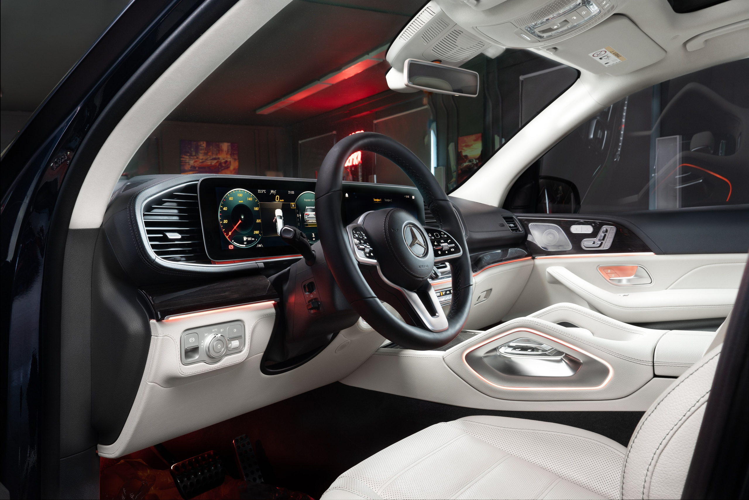 Mercedes GLS. Автомобильный фотограф в Санкт Петербурге. Евгений Коновалов