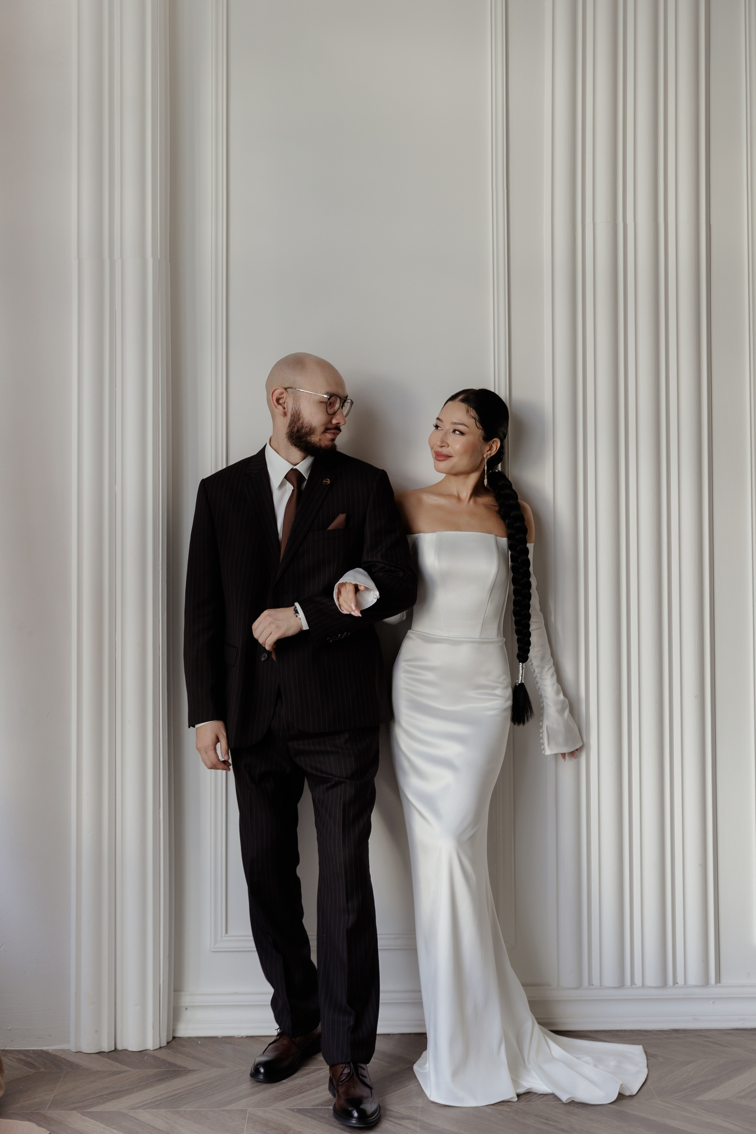 Свадебная в студии. Фотограф Костанай Кукуруза Анжела