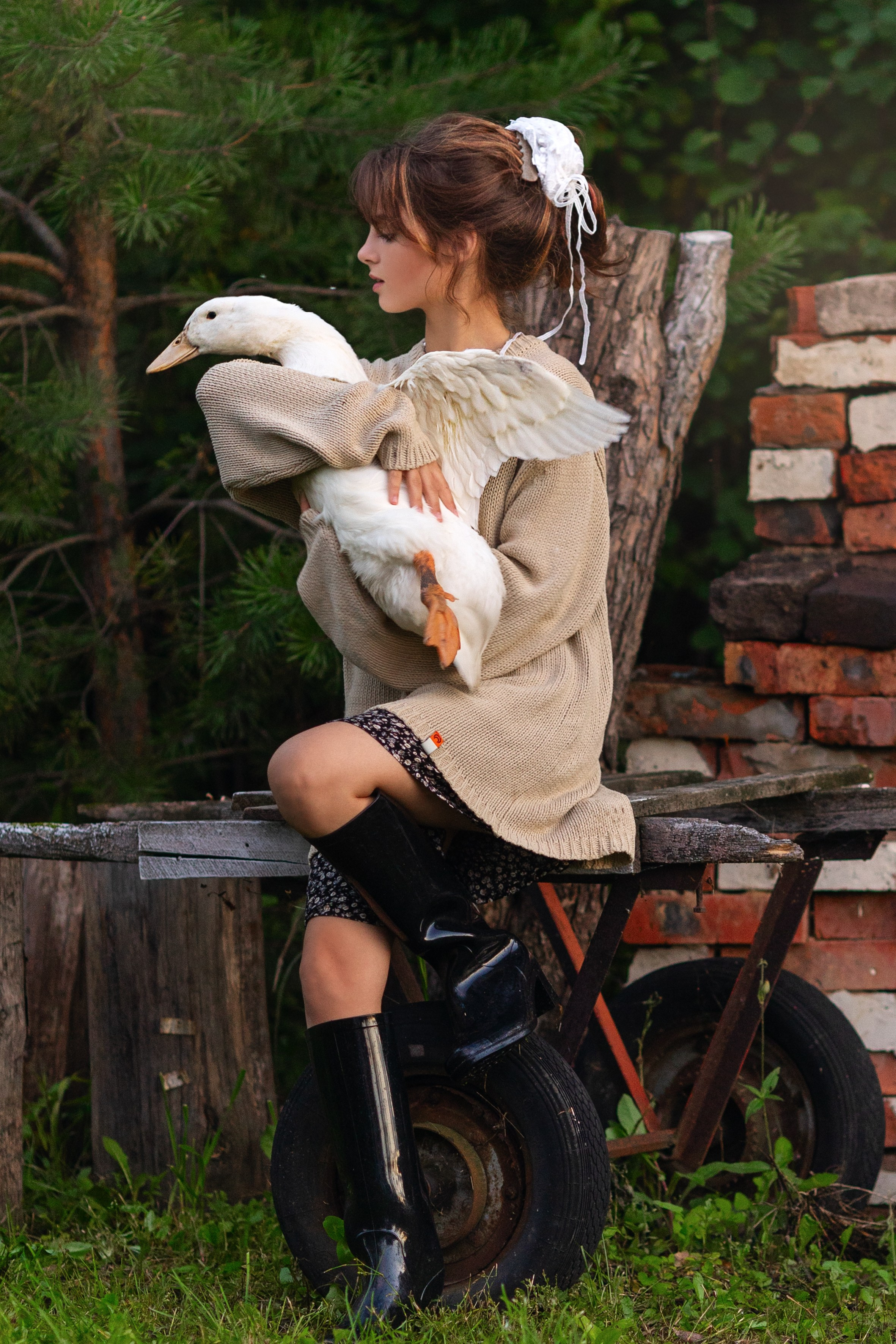 Проект с утками. Ксения Харитонова — фотограф премиум уровня в Омске