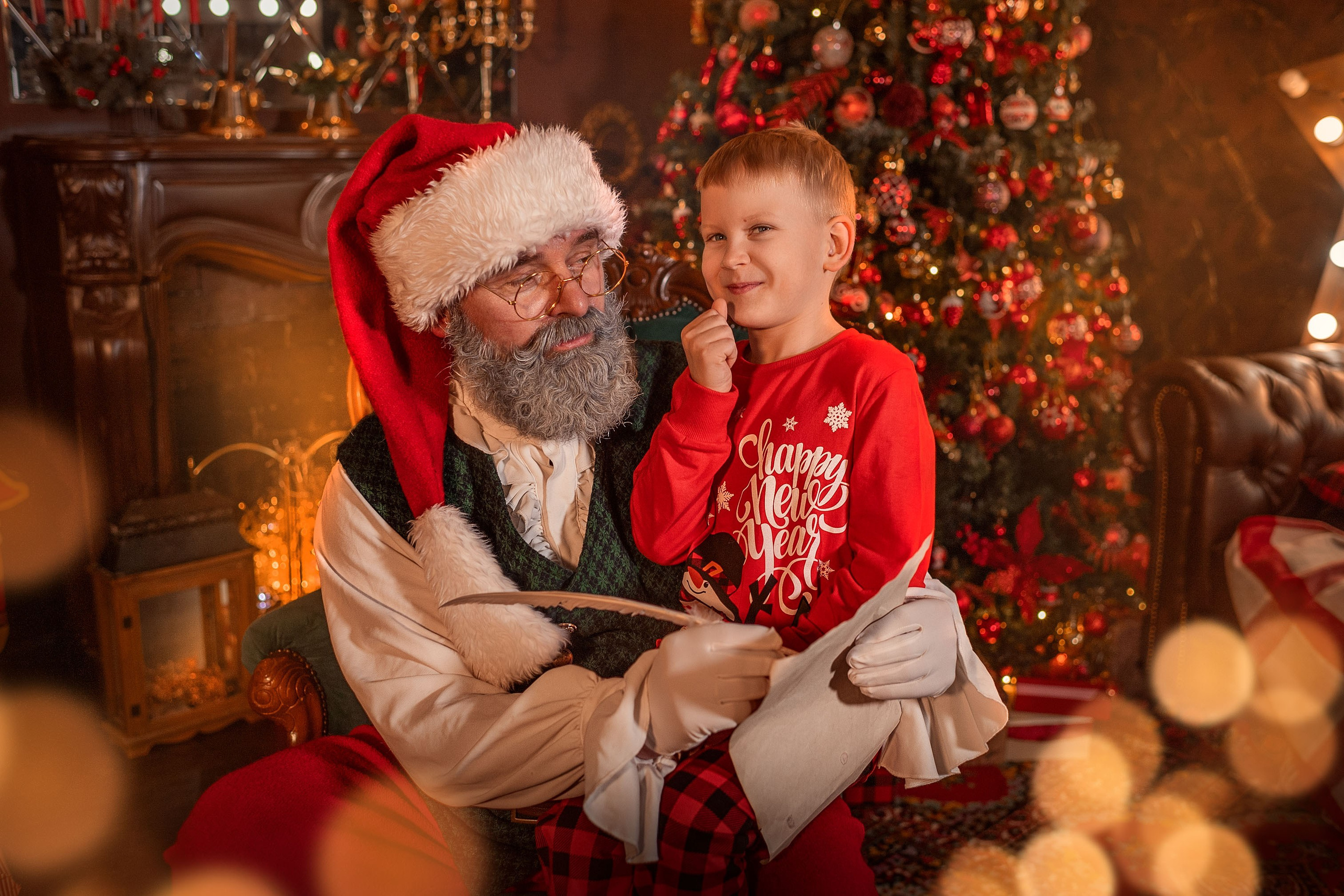 ВСТРЕЧА С САНТОЙ. Семейный фотограф Екатеринбург Лора Мур