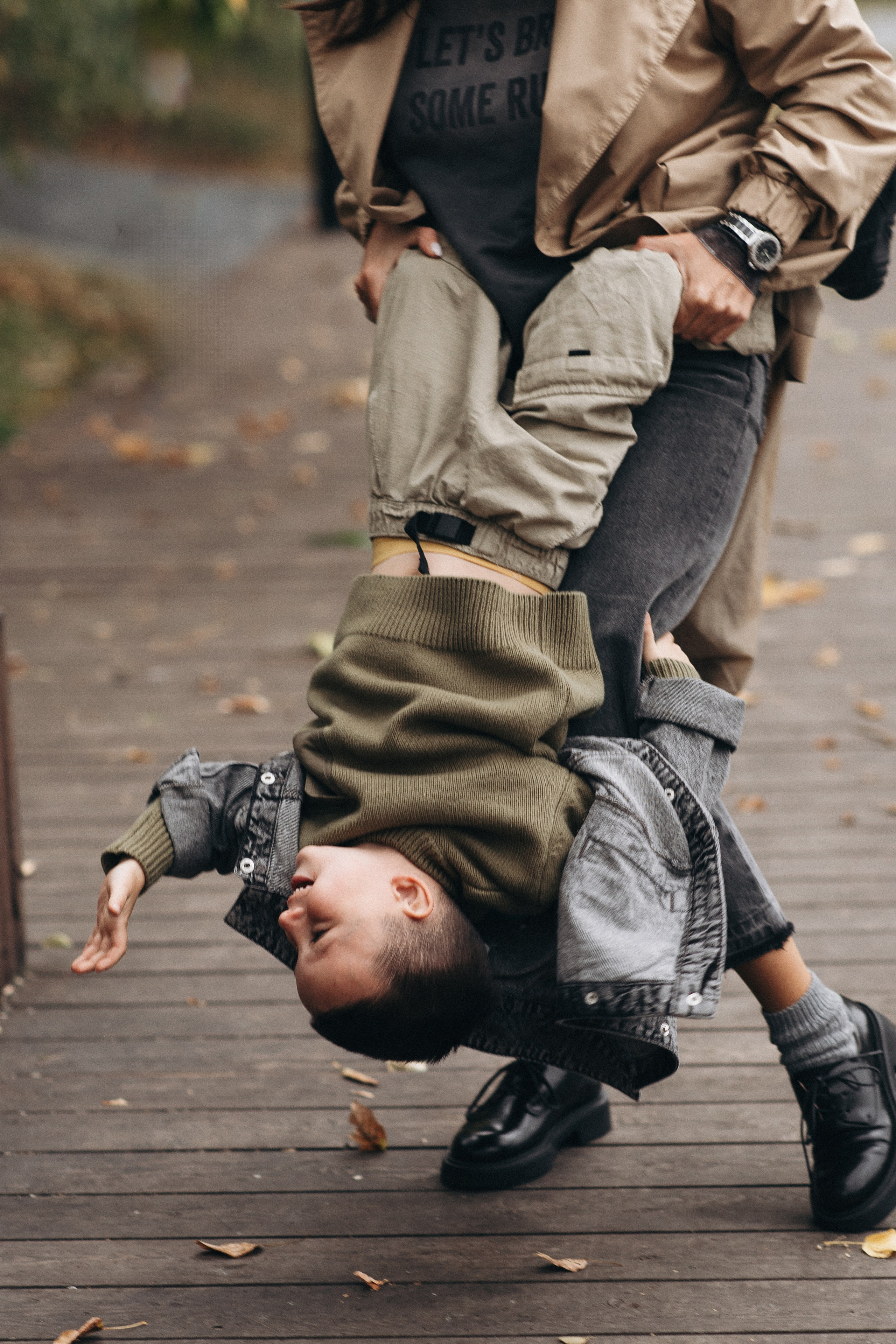 Осень в городе. Семейный фотограф в Москве Марина Петра