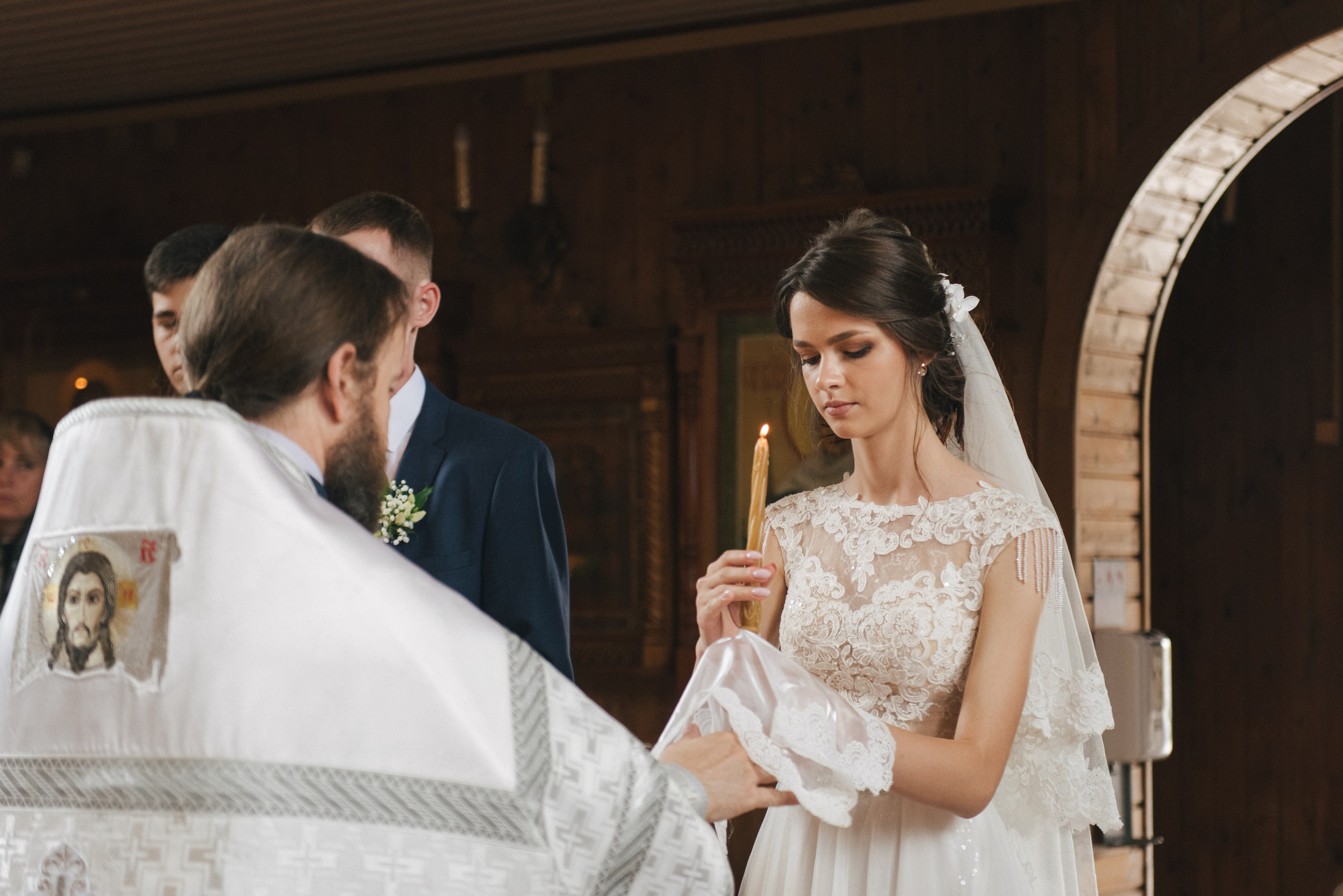 Венчание Никиты и Тони — Храм Иоанна Кронштадского. Свадебный и семейный фотограф Волгоград Москва