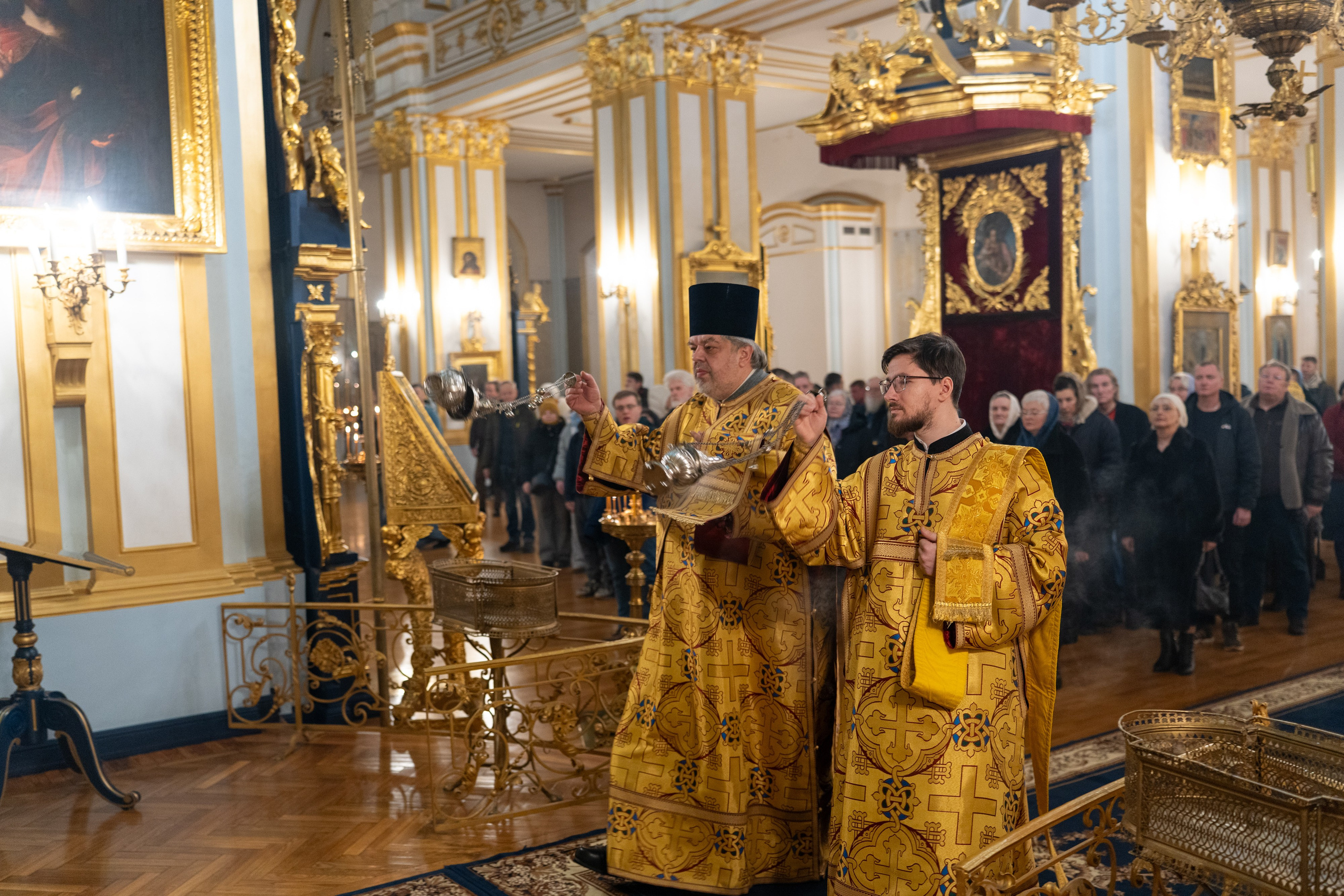 Вечерня. Молебен на Новый год. НИКОЛО-БОГОЯВЛЕНСКИЙ МОРСКОЙ СОБОР