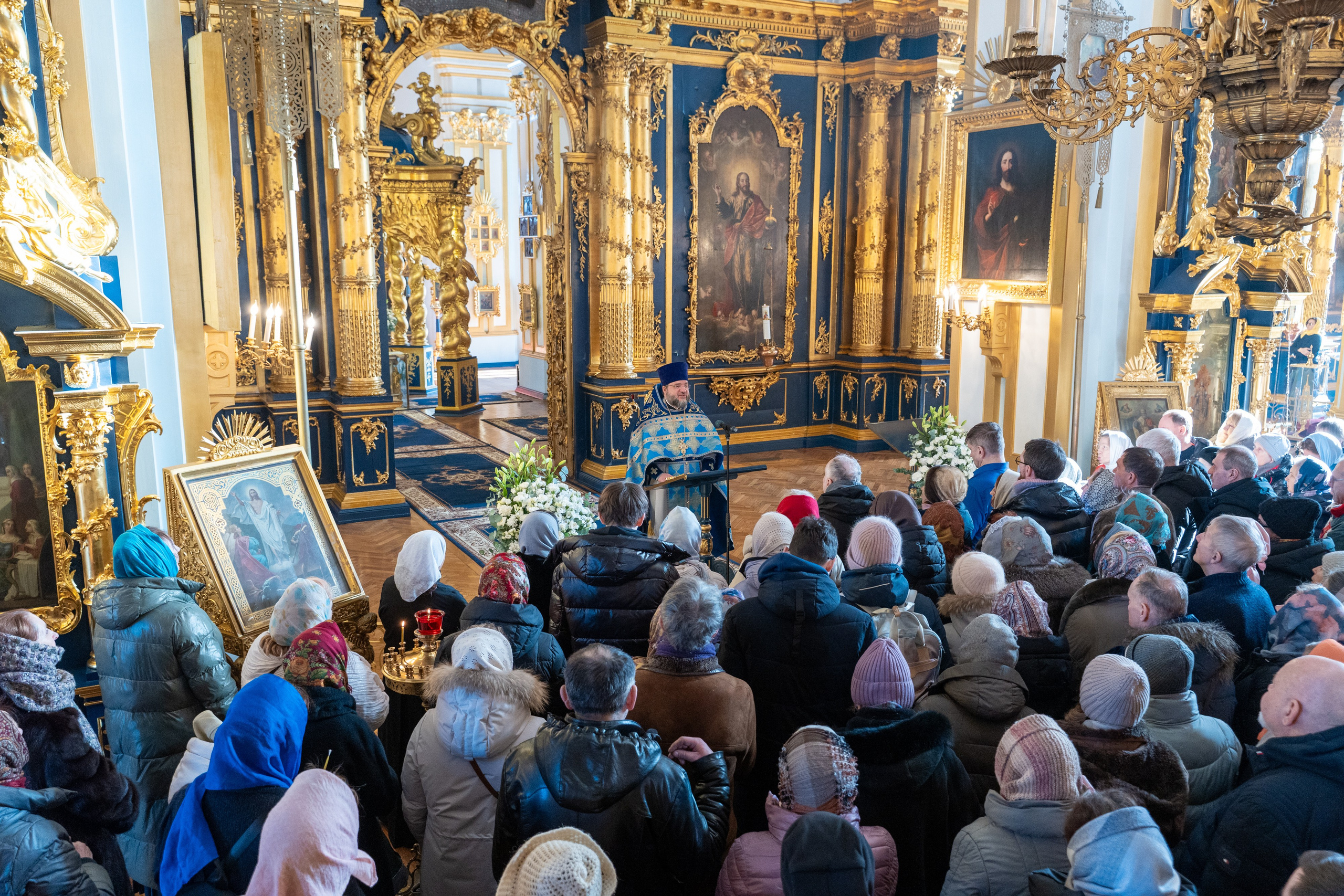 Неделя мясопустная, о Страшном Суде. СРЕТЕНИЕ ГОСПОДА БОГА И СПАСА НАШЕГО ИИСУСА ХРИСТА. НИКОЛО-БОГОЯВЛЕНСКИЙ МОРСКОЙ СОБОР