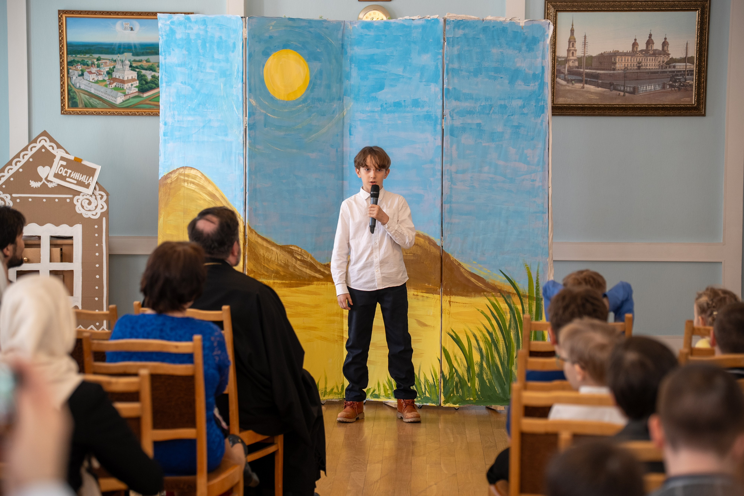СВЕТЛАЯ ПАСХА В ВОСКРЕСНОЙ ШКОЛЕ. НИКОЛО-БОГОЯВЛЕНСКИЙ МОРСКОЙ СОБОР