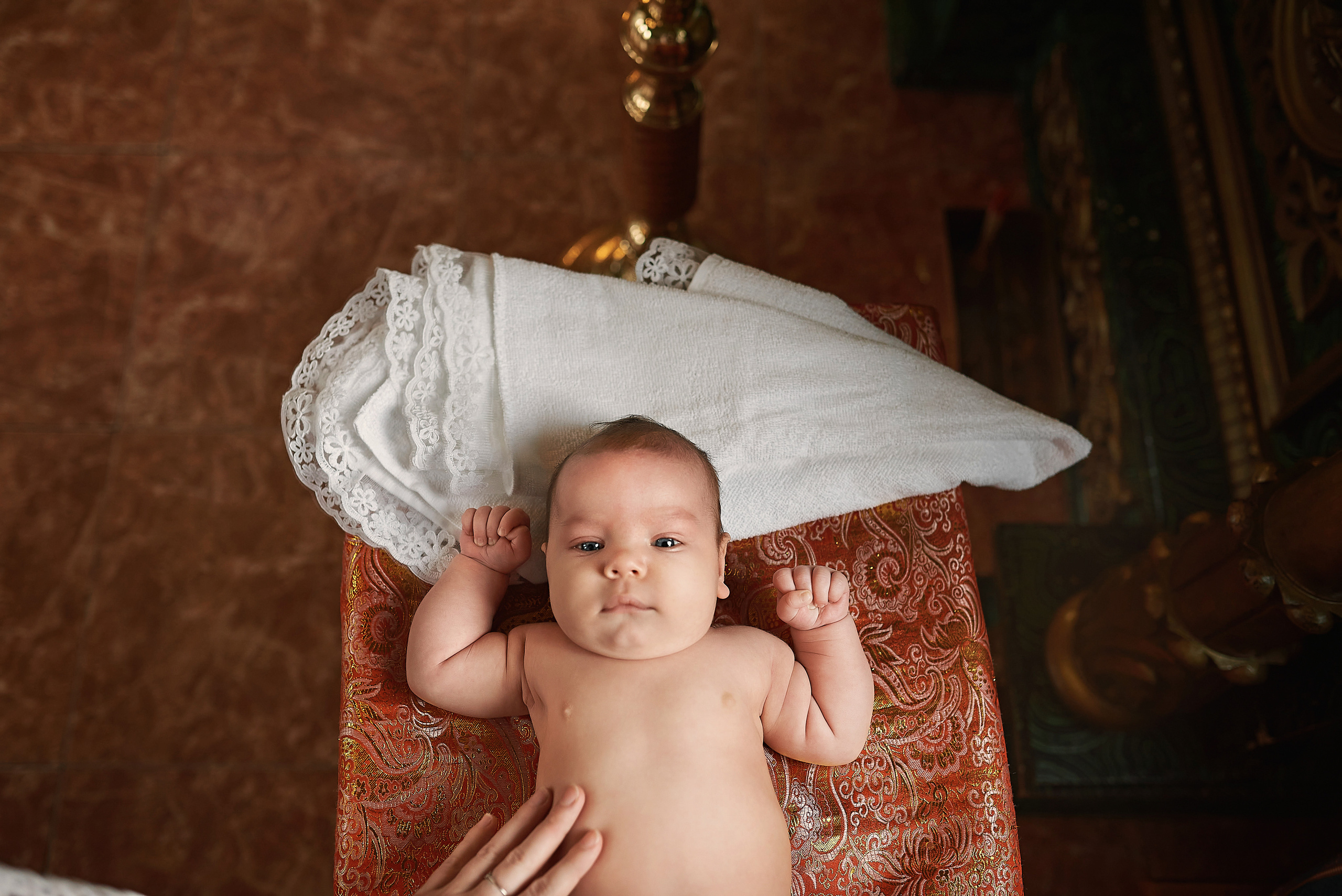 Крещение Евгения в храме преп. Серафима Саровского. Семейный фотограф в Ростове-на-Дону Татьяна Литвинова