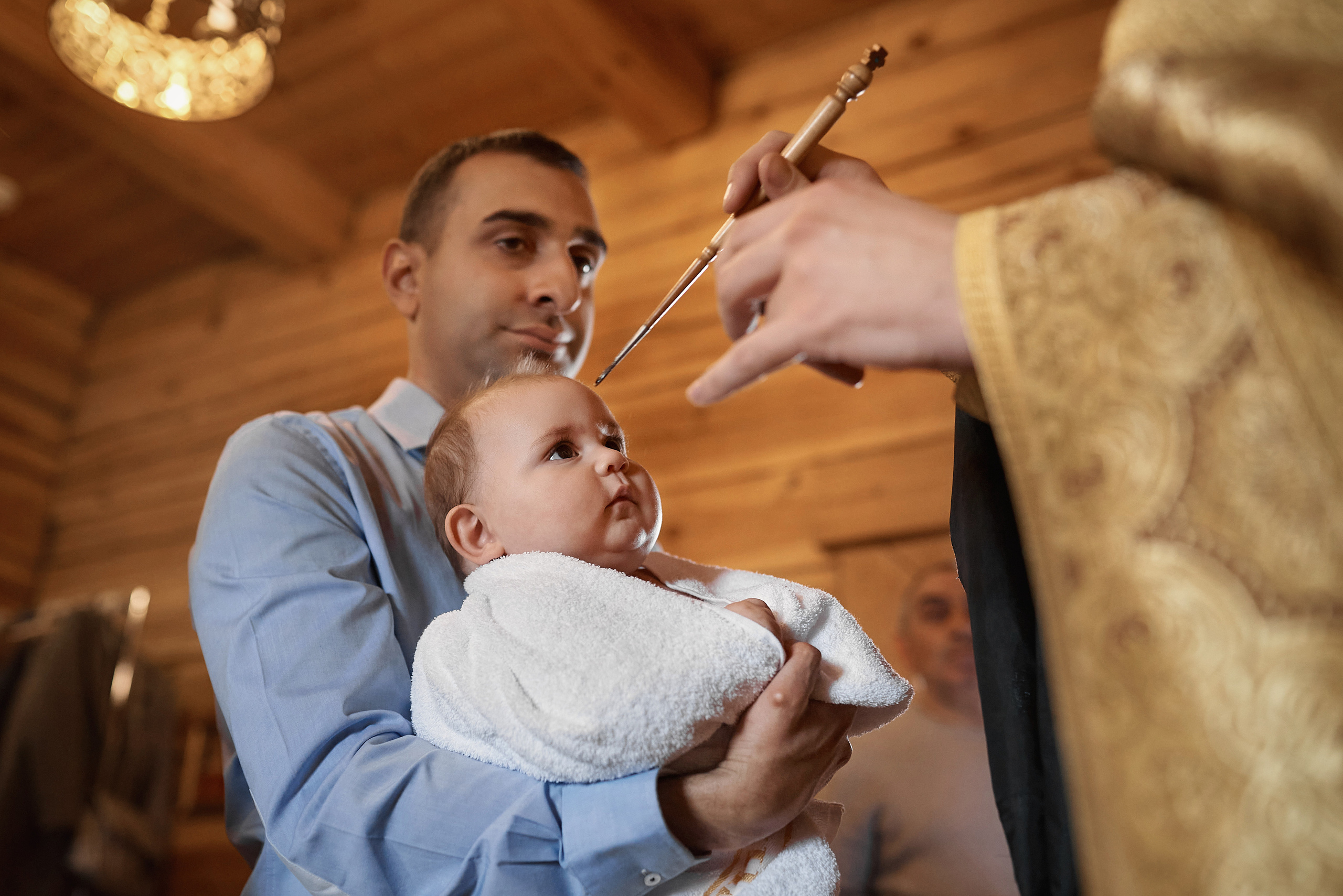 Крещение Евангелины в Храме Сергия Радонежского. Семейный фотограф в Ростове-на-Дону Татьяна Литвинова
