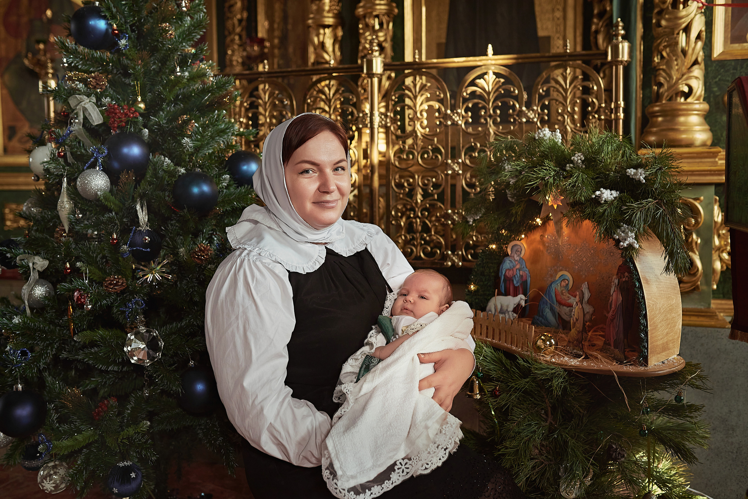 Крещение Евгения в храме преп. Серафима Саровского. Семейный фотограф в Ростове-на-Дону Татьяна Литвинова