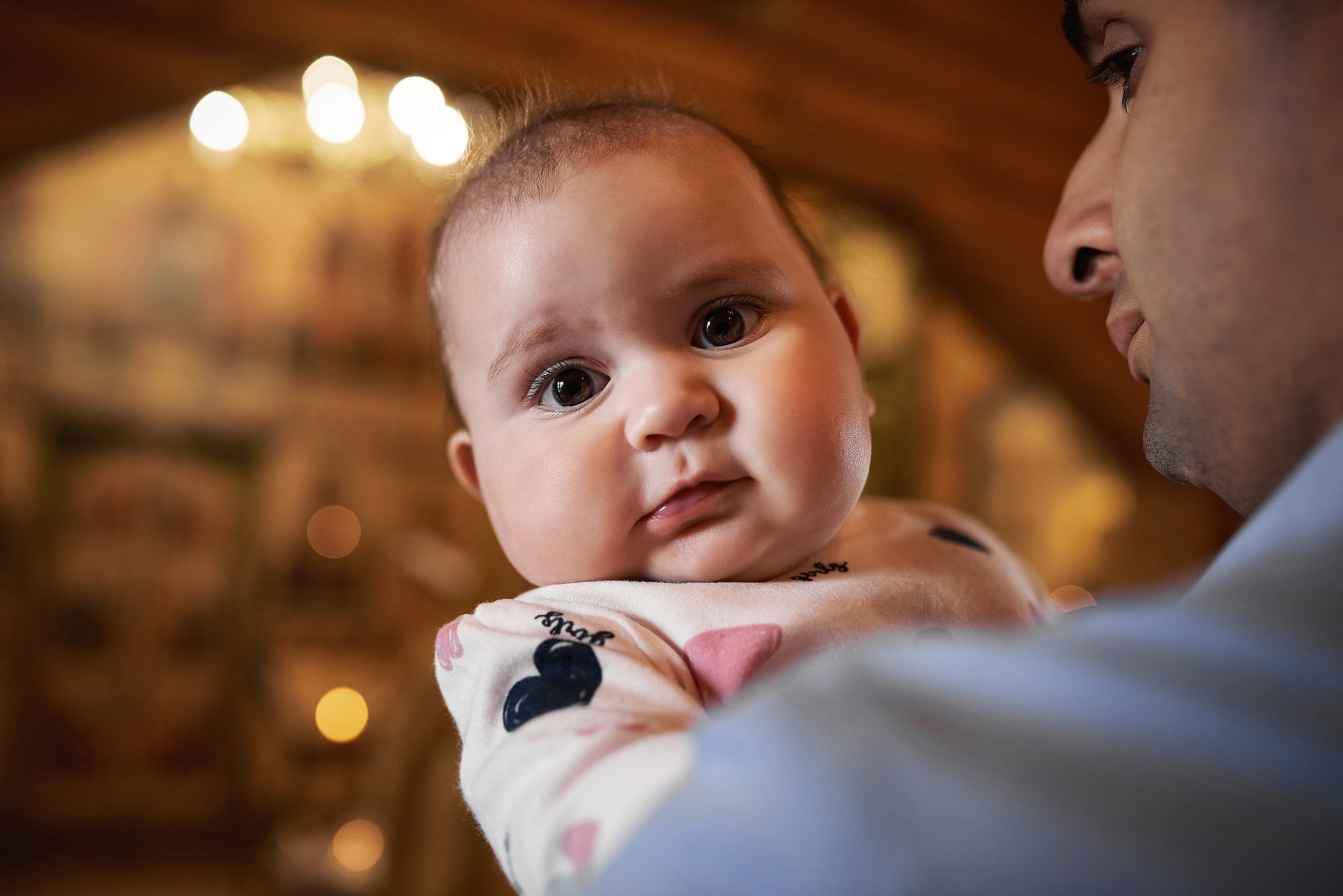 Крещение Евангелины в Храме Сергия Радонежского. Семейный фотограф в Ростове-на-Дону Татьяна Литвинова