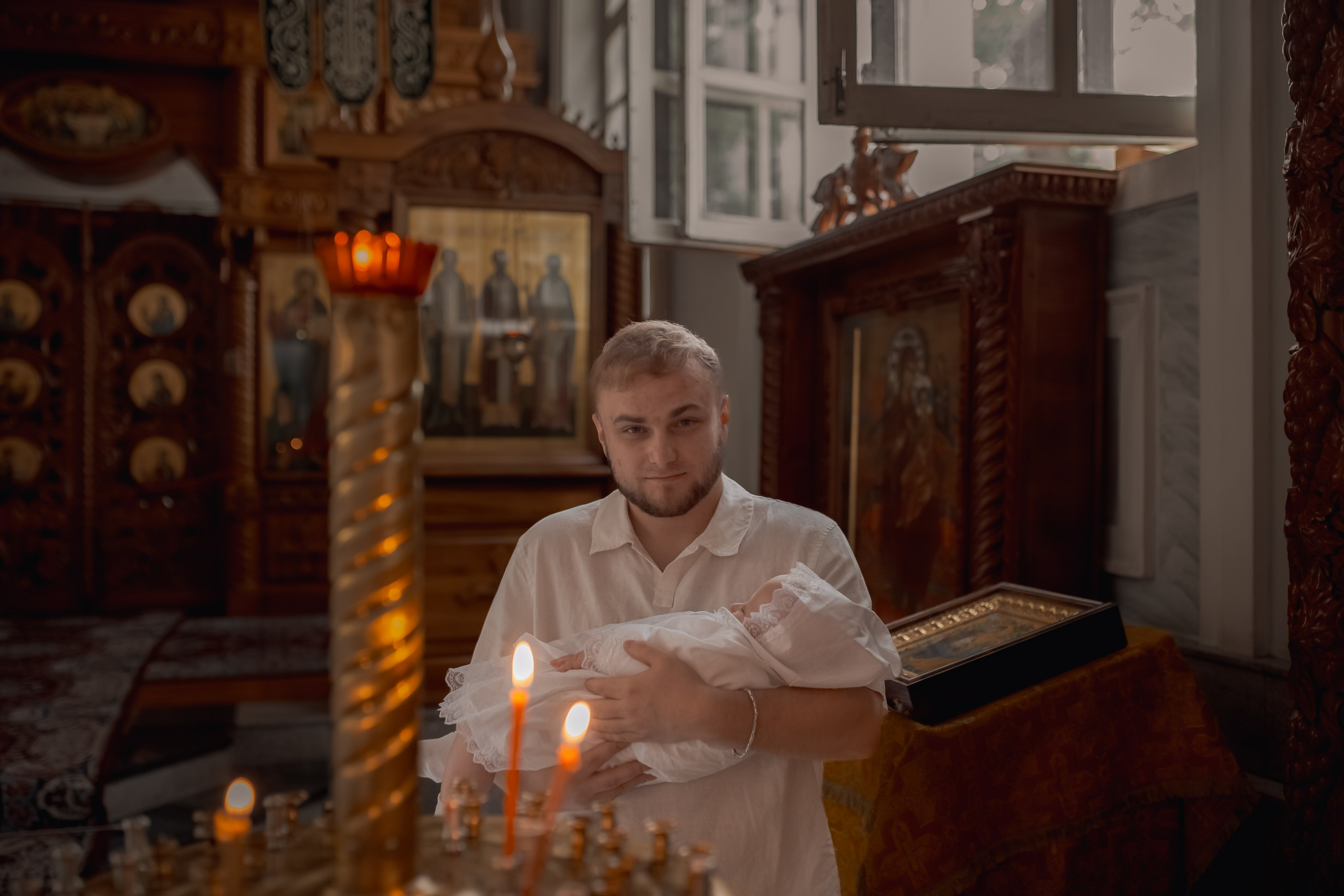 Крещение Мирана. Фотограф на Крещение и Венчание в Ташкенте