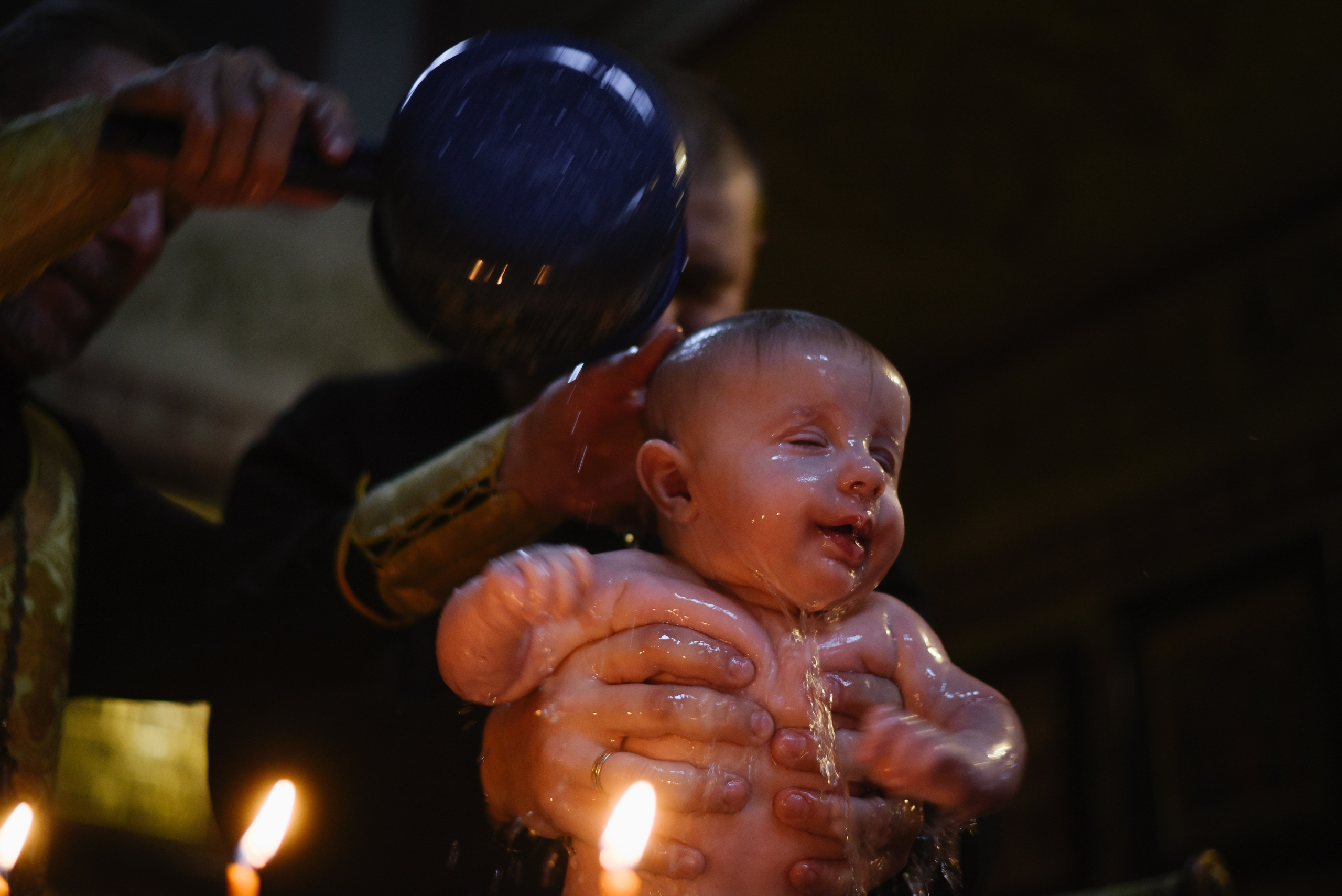 Таинство крещения Иван. Фотограф Лола Волна, город Москва