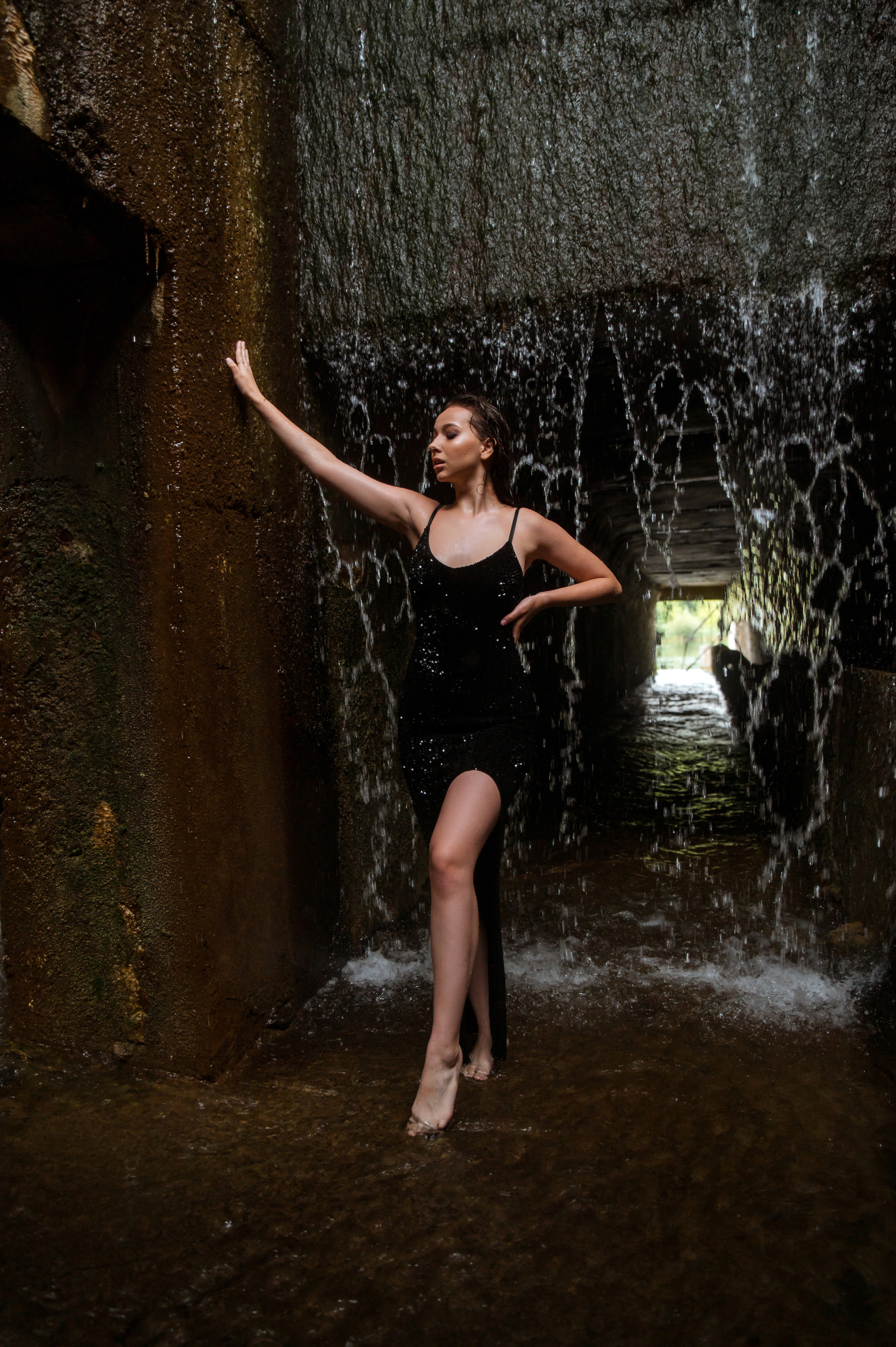 На водопаде. Свадебный и портретный фотограф в Белгороде Олеся Гавшина