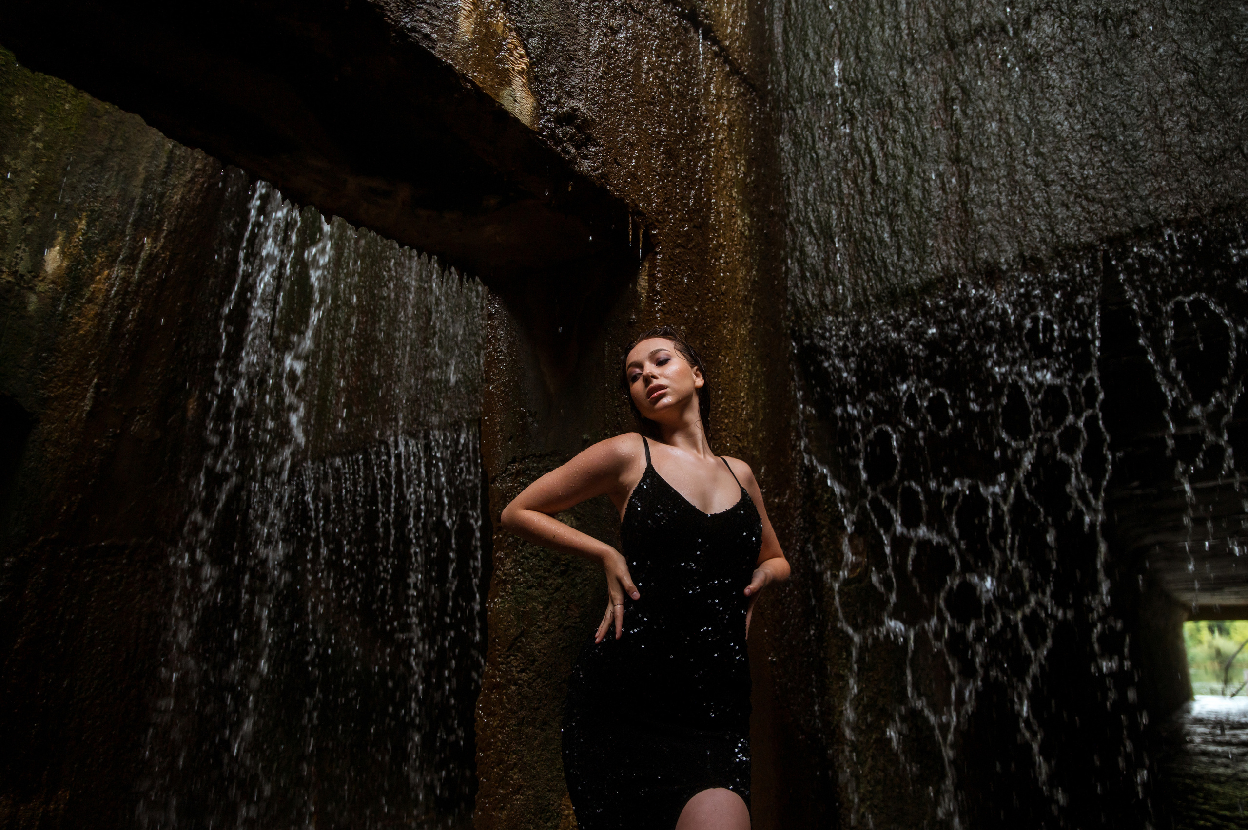 На водопаде. Свадебный и портретный фотограф в Белгороде Олеся Гавшина