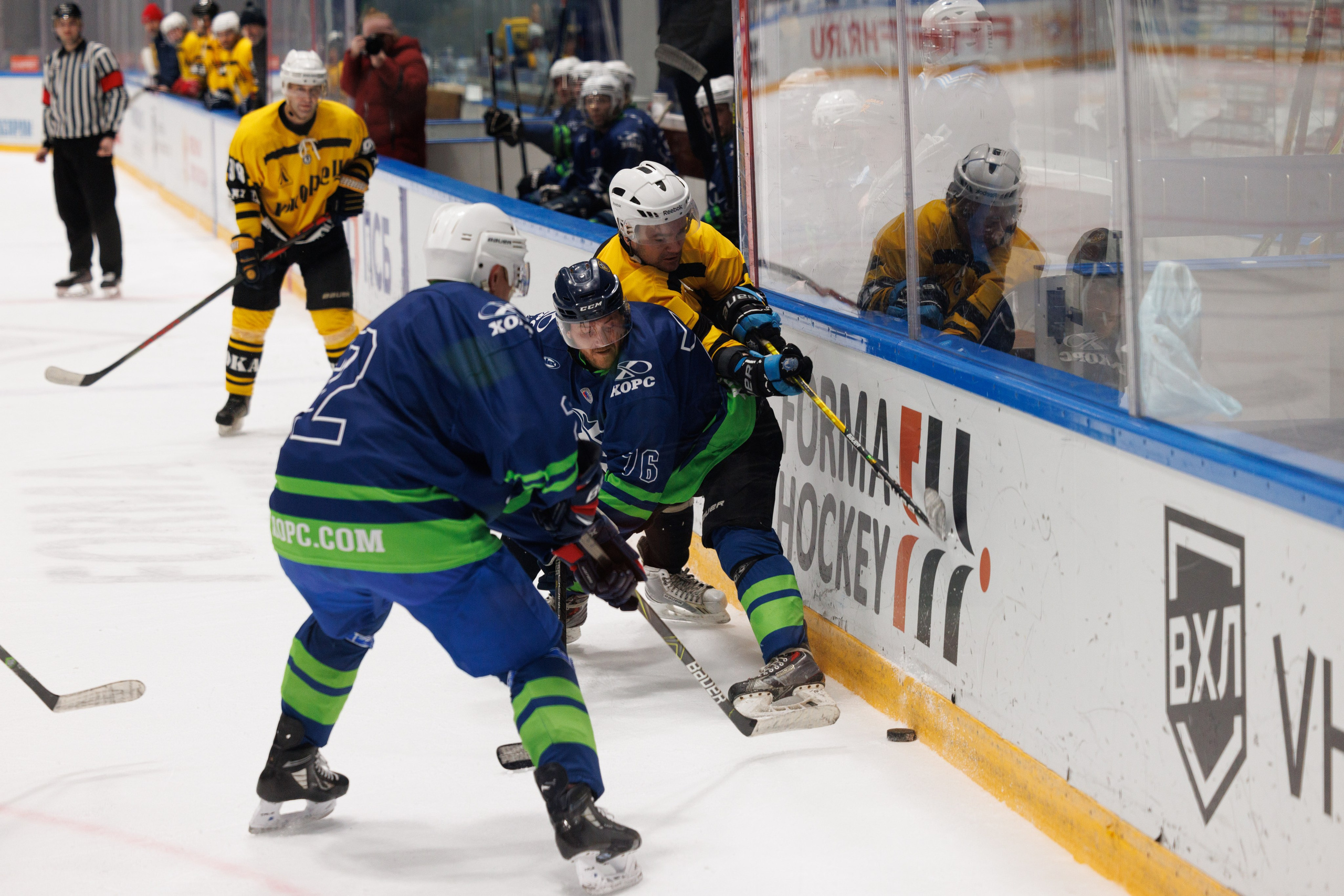 НХЛ (40+) Ижорец — Хорс 3-3. Фотограф Александр Заломаев