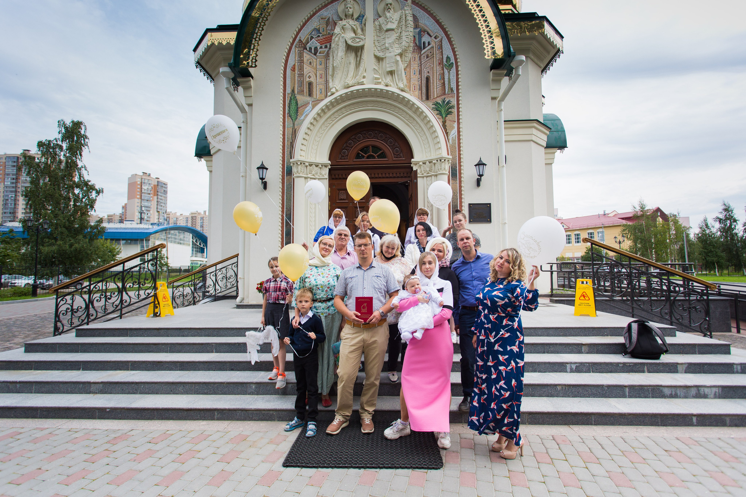 Крещение Вероника. Фотограф Александр Заломаев
