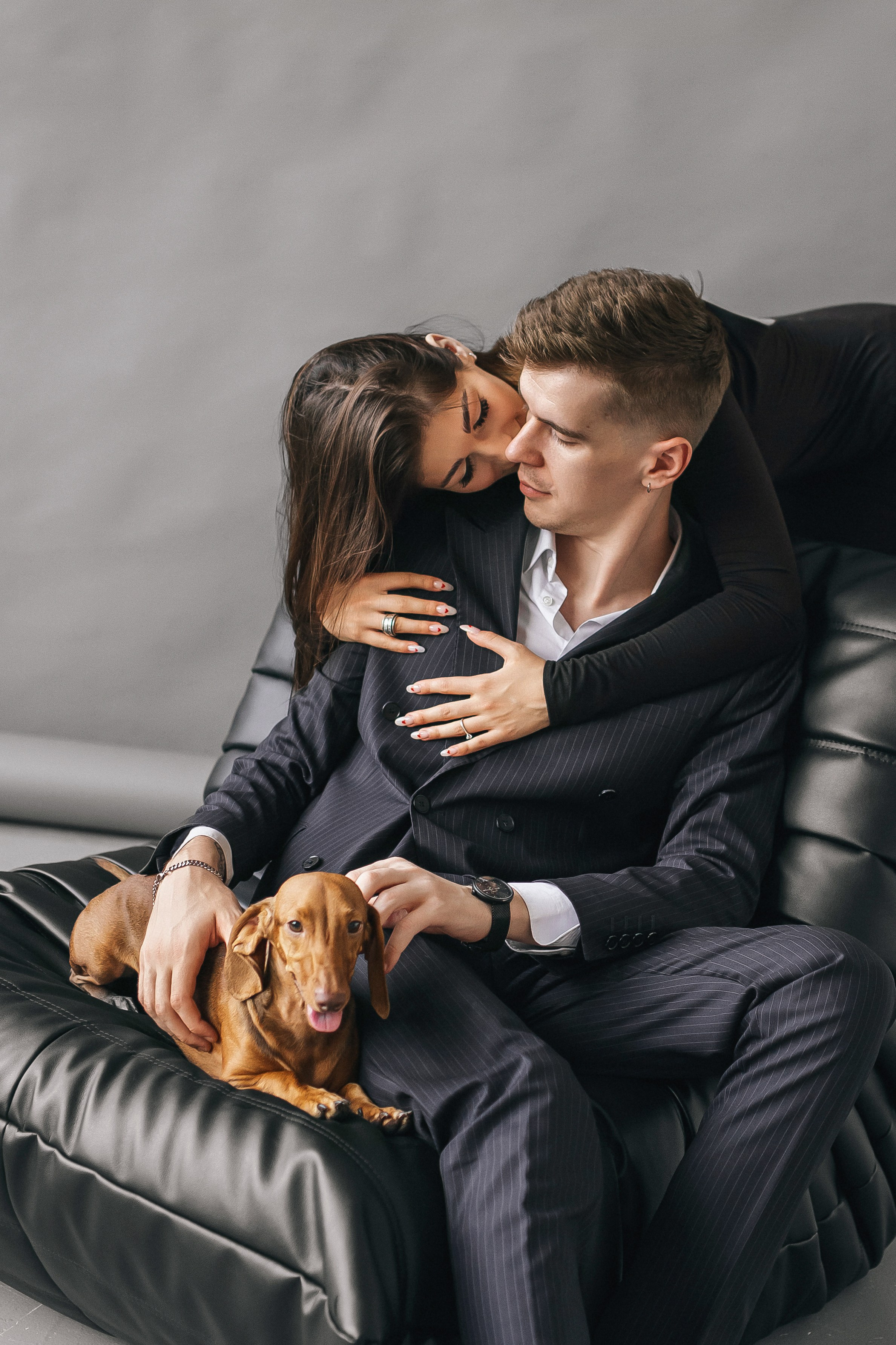 Анна и Валентин + Чапа. Портретный и семейный фотограф в Минске