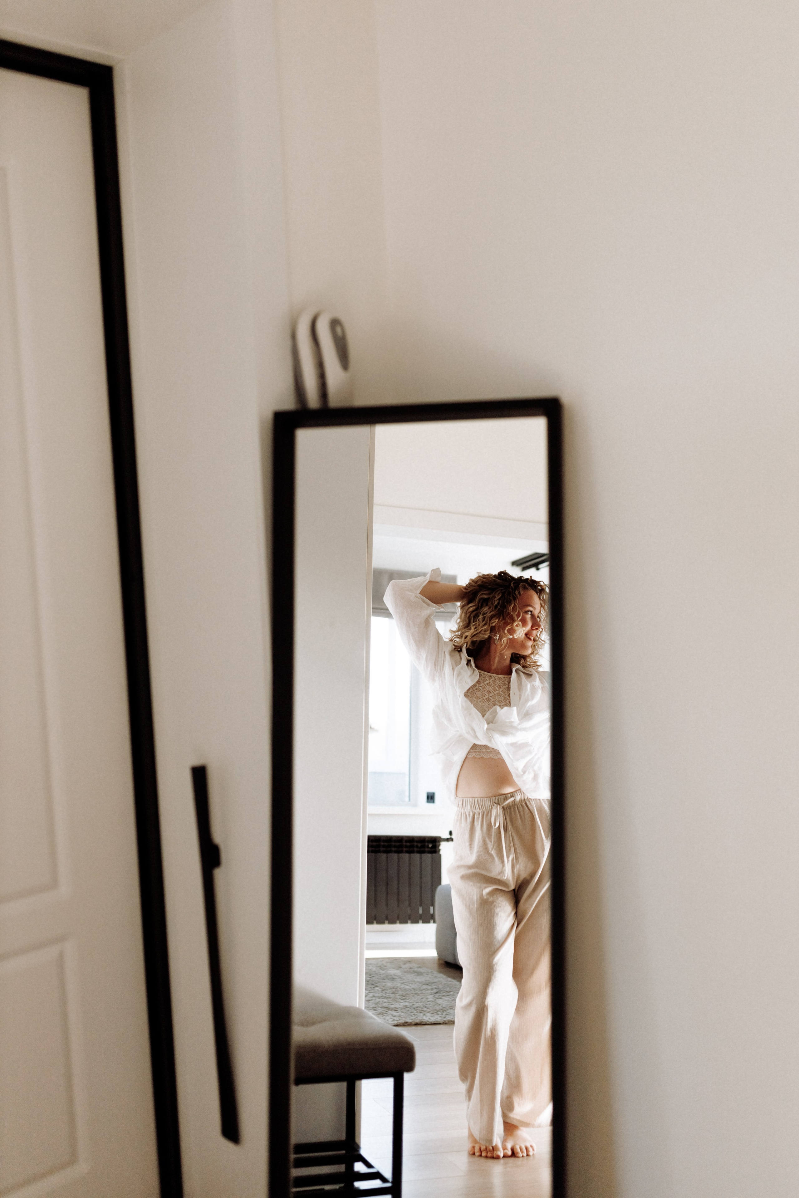 Даша с котом. Женский и семейный фотограф в Томске Алиса Качан