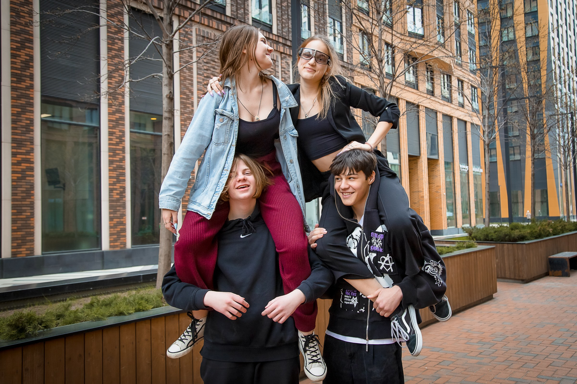 КАДЕТЫ 9 КЛАСС ПРОГУЛКА. Фотограф в Москве Ольга Колесникова