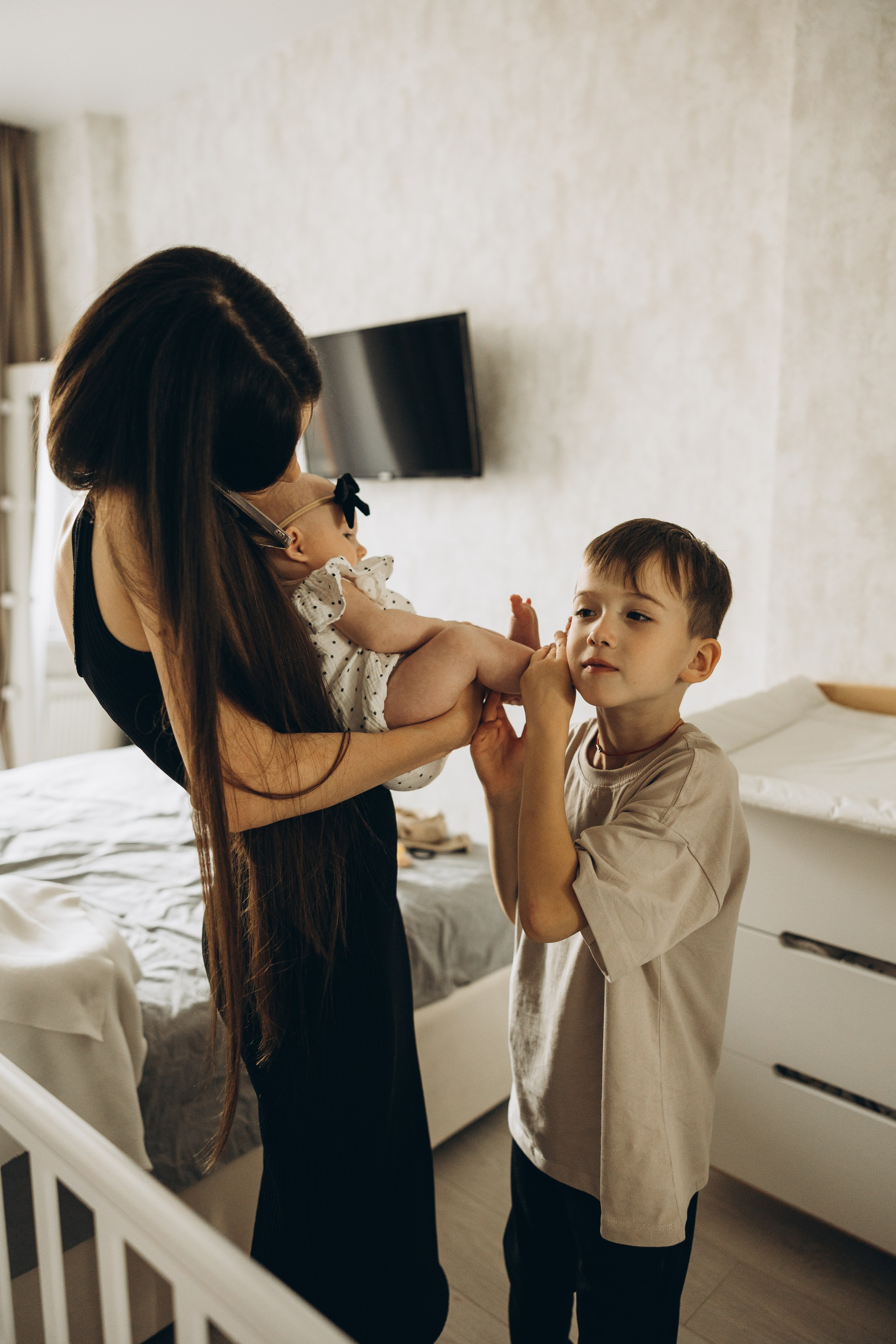 Марина, Илья и Аня. Семейный фотограф в Москве Виктория Ястребинская